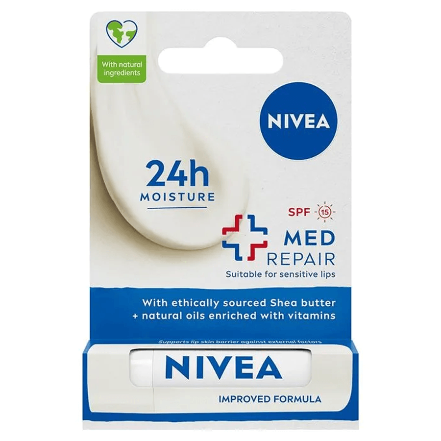 Nivea Med Repair Spf 15 Dudak Bakım Kremi 4.80gr