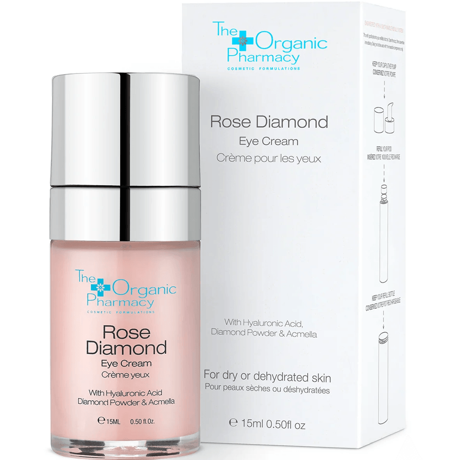 The Organic Pharmacy Rose Diamond Eye Cream 15ml
