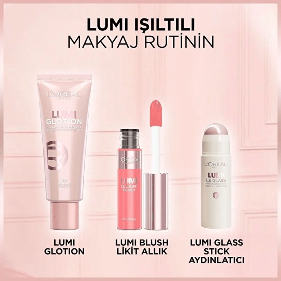 Loreal Paris Lumi Glass Islak Bitişli Stick Aydınlatıcı - 620 Glassy Pink Ballet
