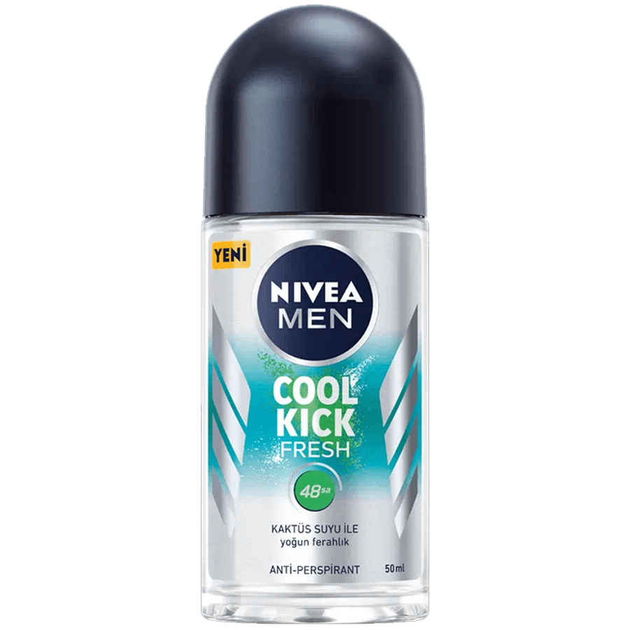 Nivea Men Cool Kick Fresh Roll-On 50ml-Kaktüs Sulu