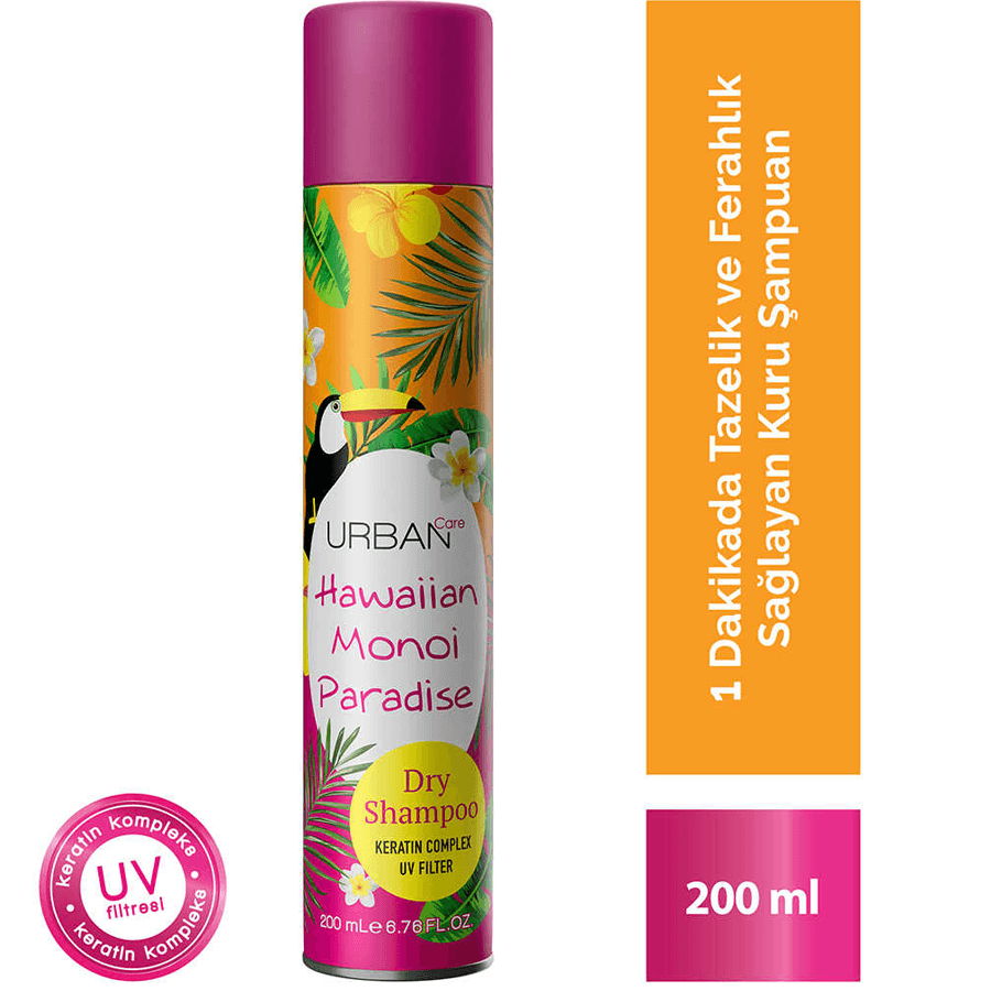 Urban Care Hawaiian Monoi Paradise Dry Shampoo 200ml-Kuru Şampuan