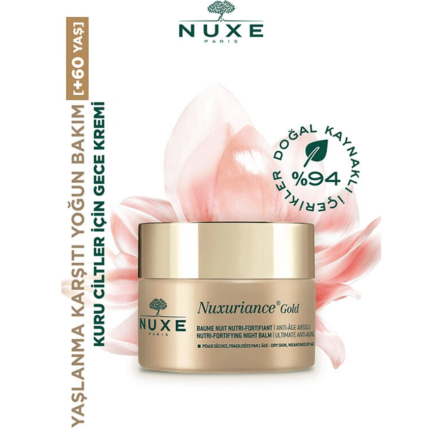 Nuxe Nuxuriance Gold Creme Huile Nutri Fortifiante 50ml-Gece Kremi