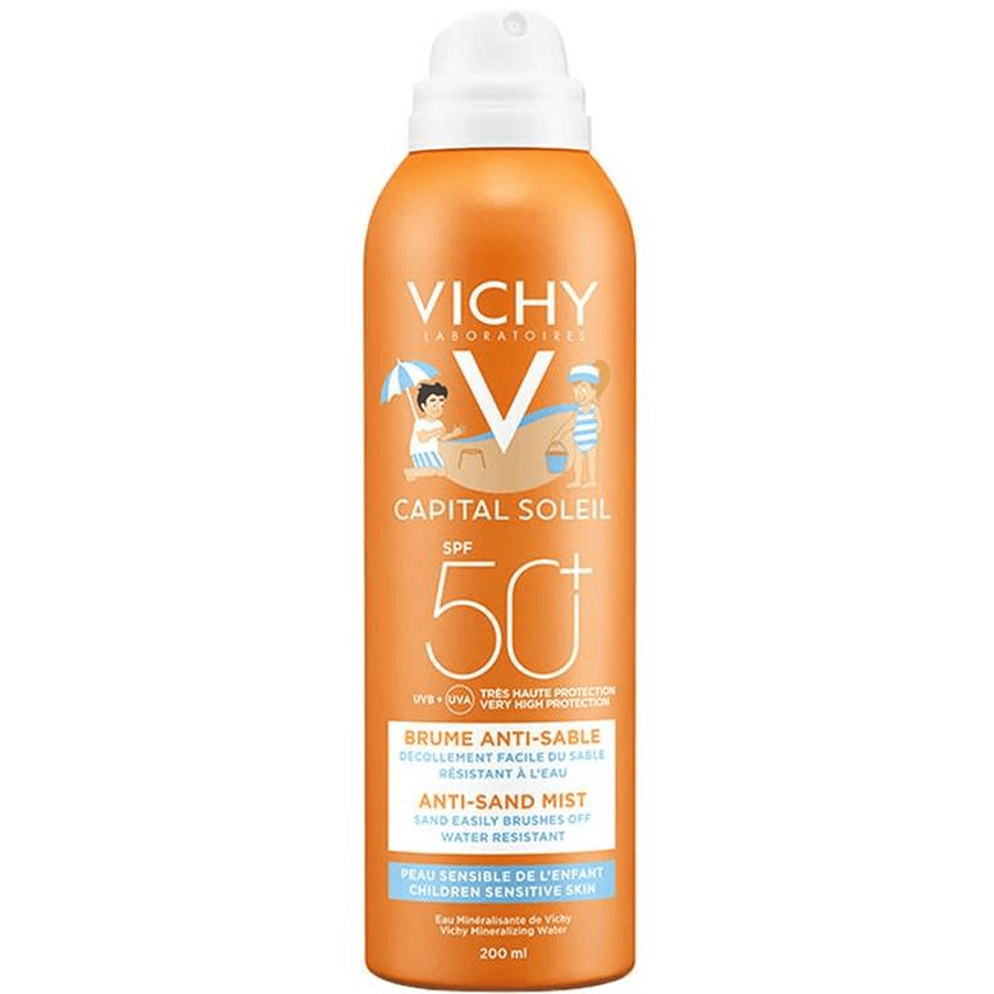 Vichy Capital Soleil Anti-Sand Mist For Kids 200ml-Çocuk Güneş Koruyucu