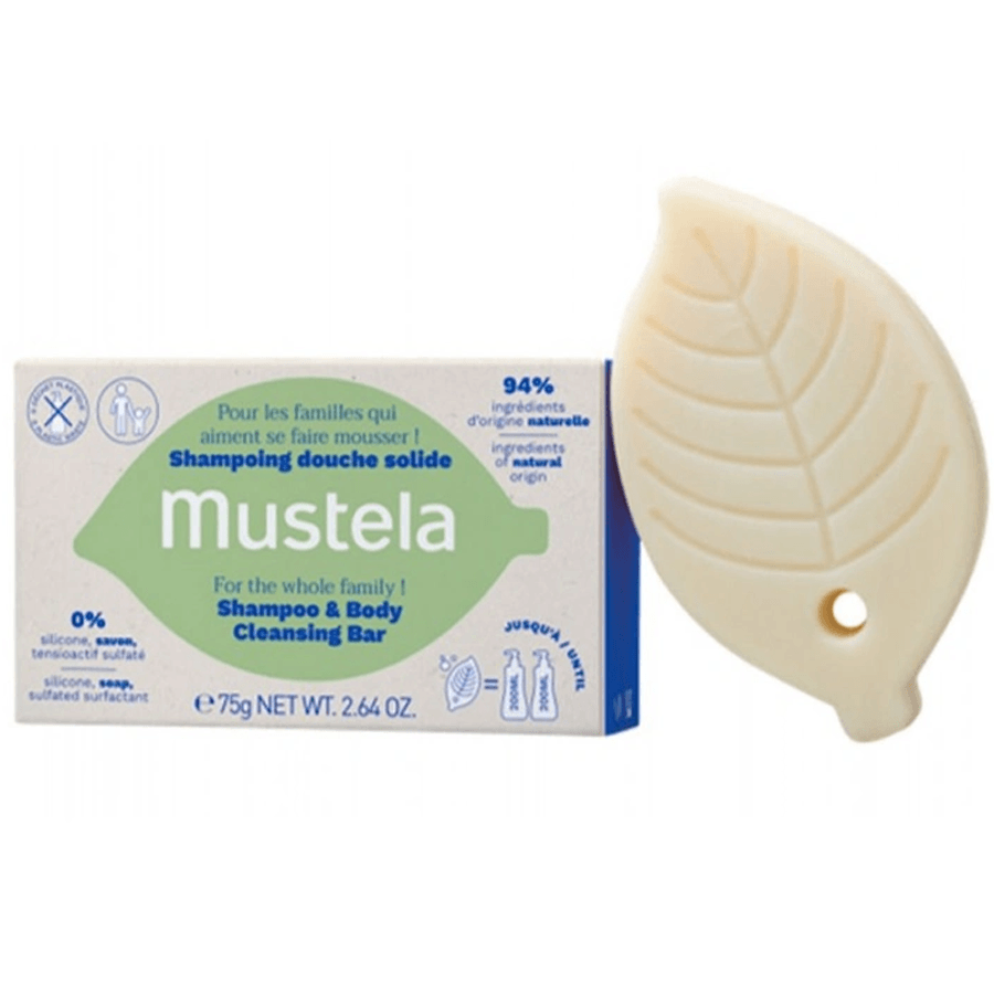 Mustela Shampoo Body Cleansing Bar 75gr-Temizleyici Sabun