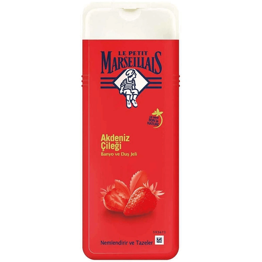 Le Petit Marseillais Akdeniz Çileği Banyo ve Duş Jeli 400ml