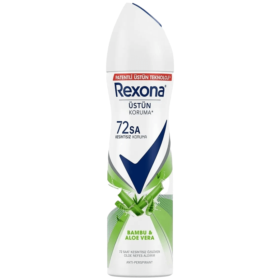 Rexona Bambu & Aloe Vera Antiperspirant Kadın Sprey Deodorant 150ml 