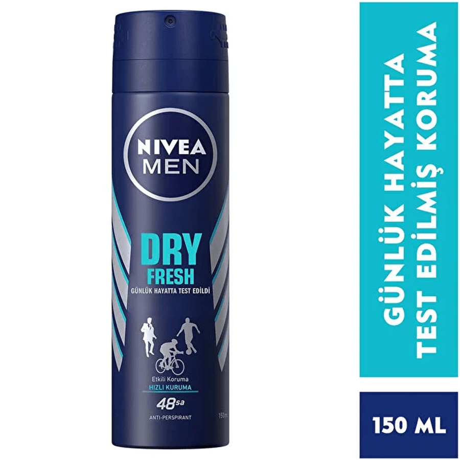 Nivea Dry Fresh Erkek Deodorant Sprey 150ml