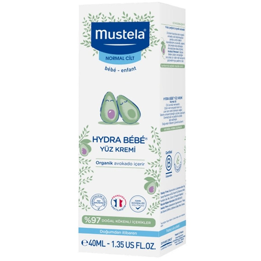 Mustela Hydra Baby Facial Cream 40ml-Yüz Kremi