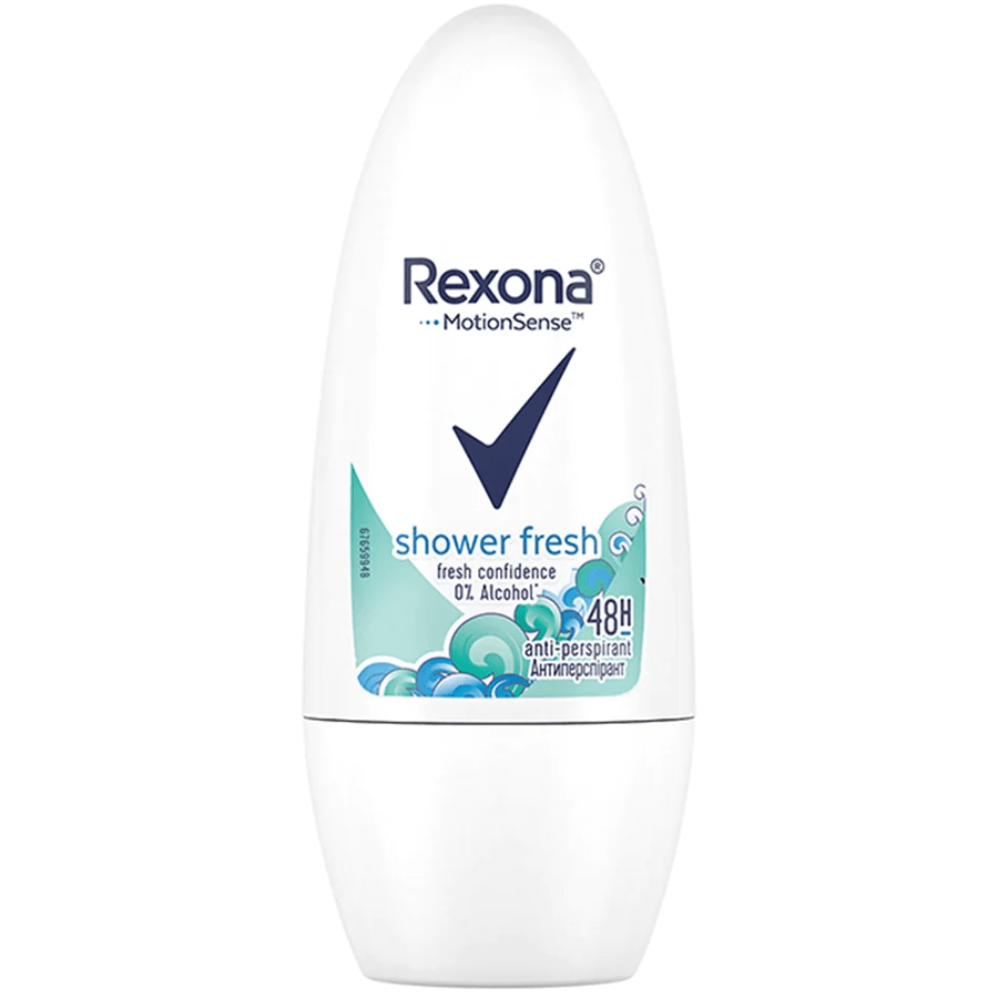 Rexona Shower Fresh Antiperspirant Kadın Roll On Deodorant 50ml-Terlemeyi Önleyici