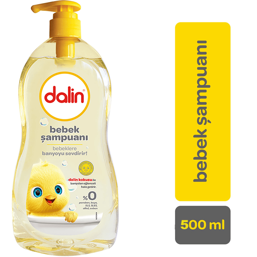 Dalin Bebek Şampuanı 500ml-Göz Yakmayan Şampuan