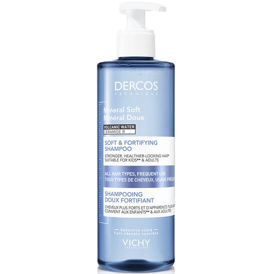 Vichy Dercos Mineral Soft Shampoo 400ml-Yumuşak Şampuan