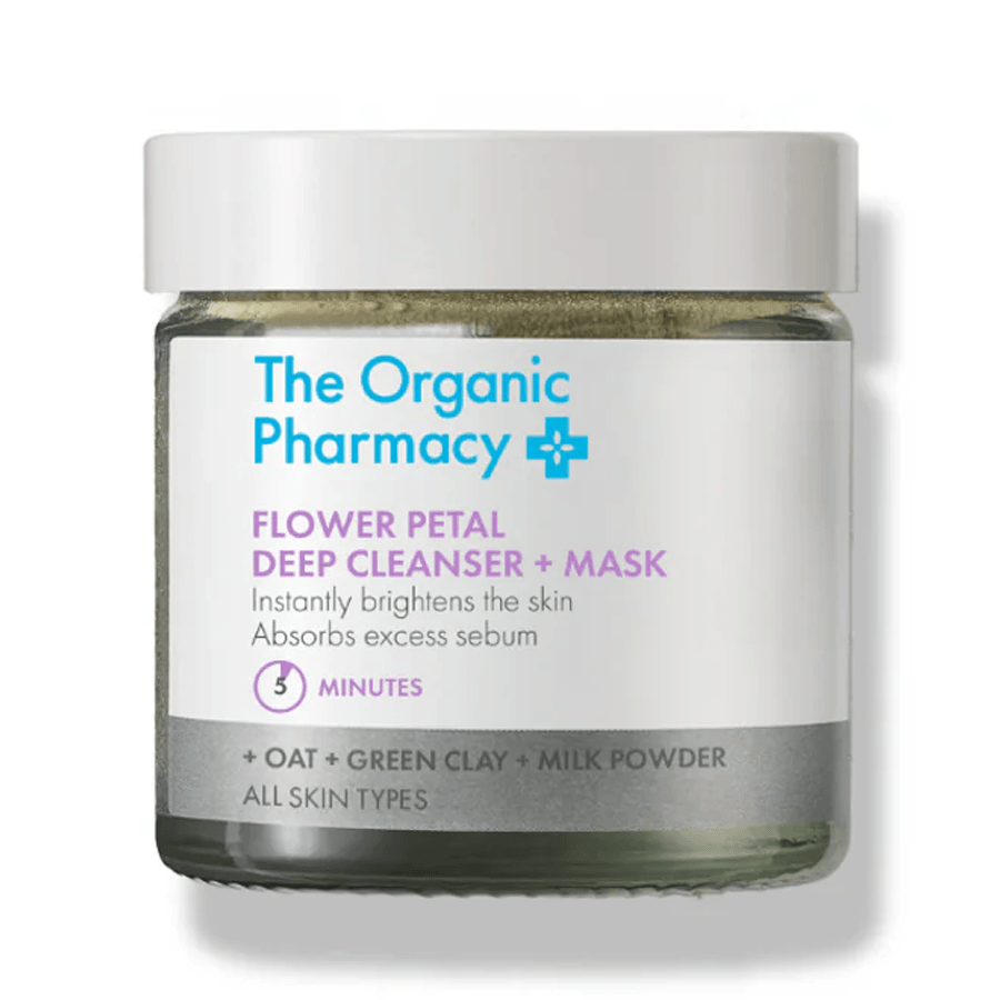 The Organic Pharmacy Flower Petal Deep Cleanser & Mask 40gr-Derin Temizleyici ve Maske