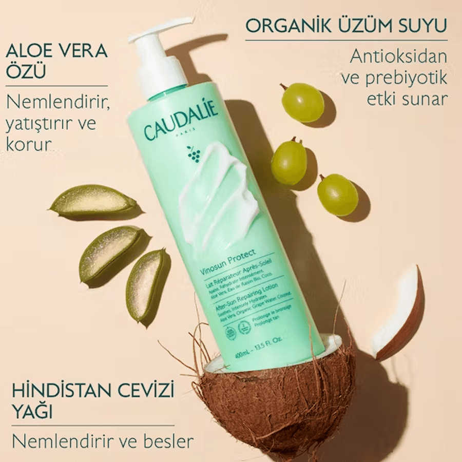 Caudalie Vinosun Protect After Sun Repairing Lotion 400ml-Güneş Sonrası Losyon