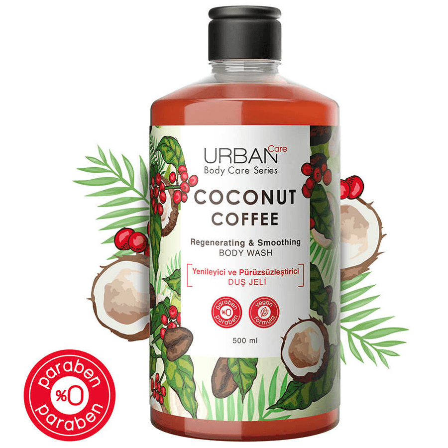 Urban Care Coconut Coffee Body Wash 500ml-Duş Jeli