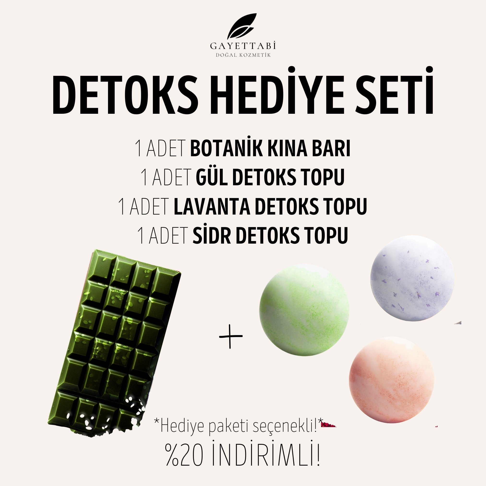 Detoks Serisi Hediye Paketi Seti (%20 indirimli)