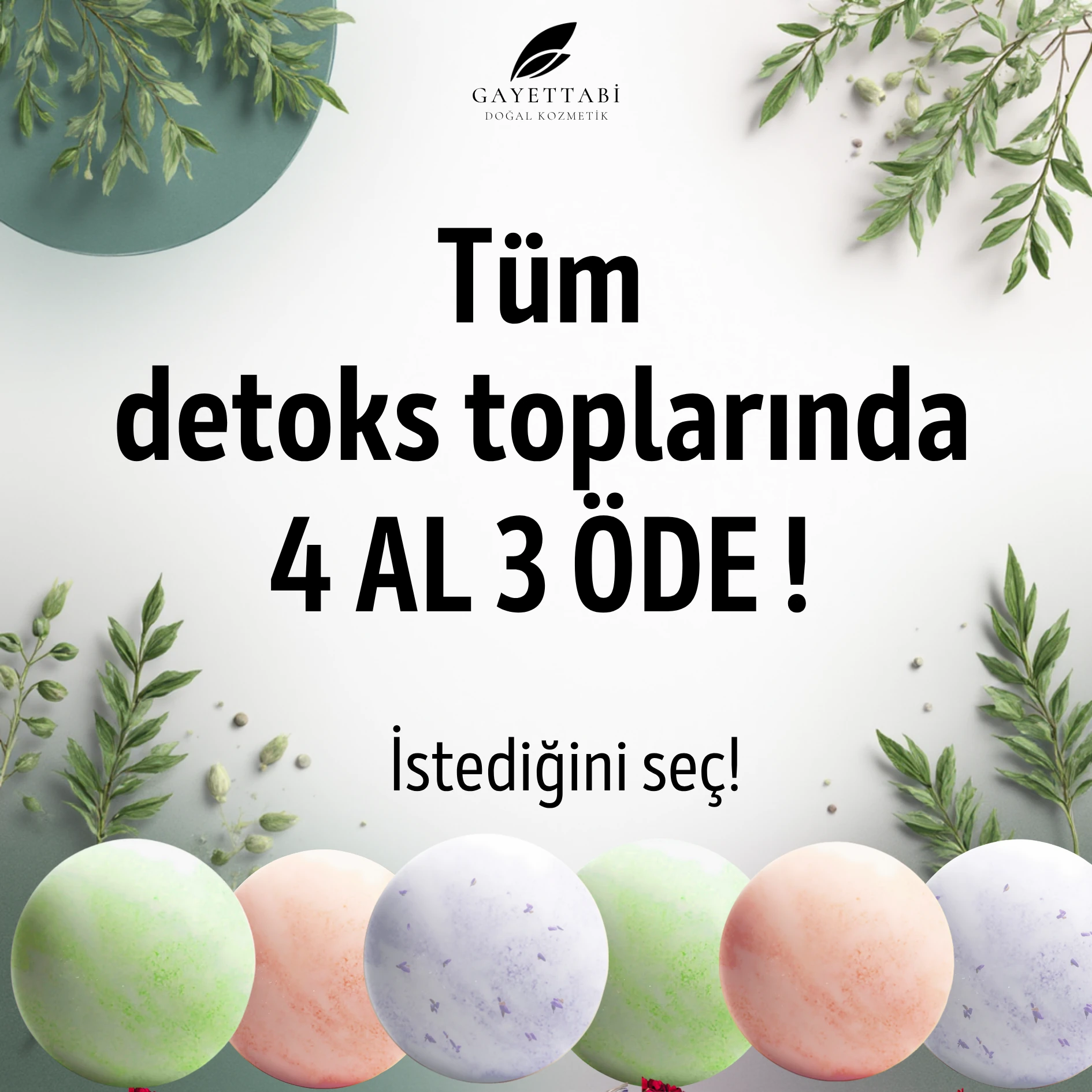 4 Al 3 Öde (Aylık Detoks Paketi)