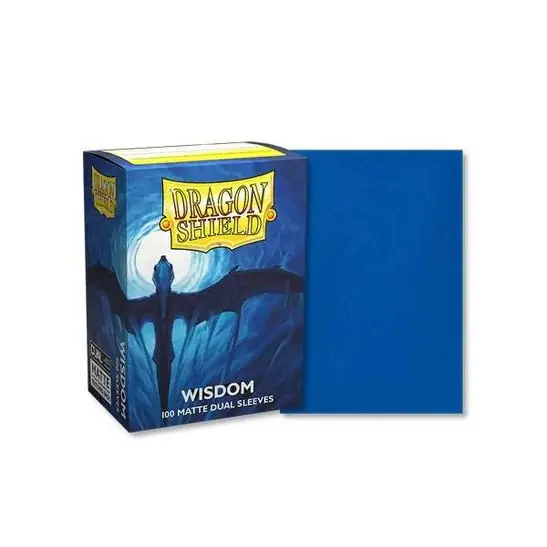 Dragon Shield Wisdom Matte Dual Standard Size Card Sleeves (100)