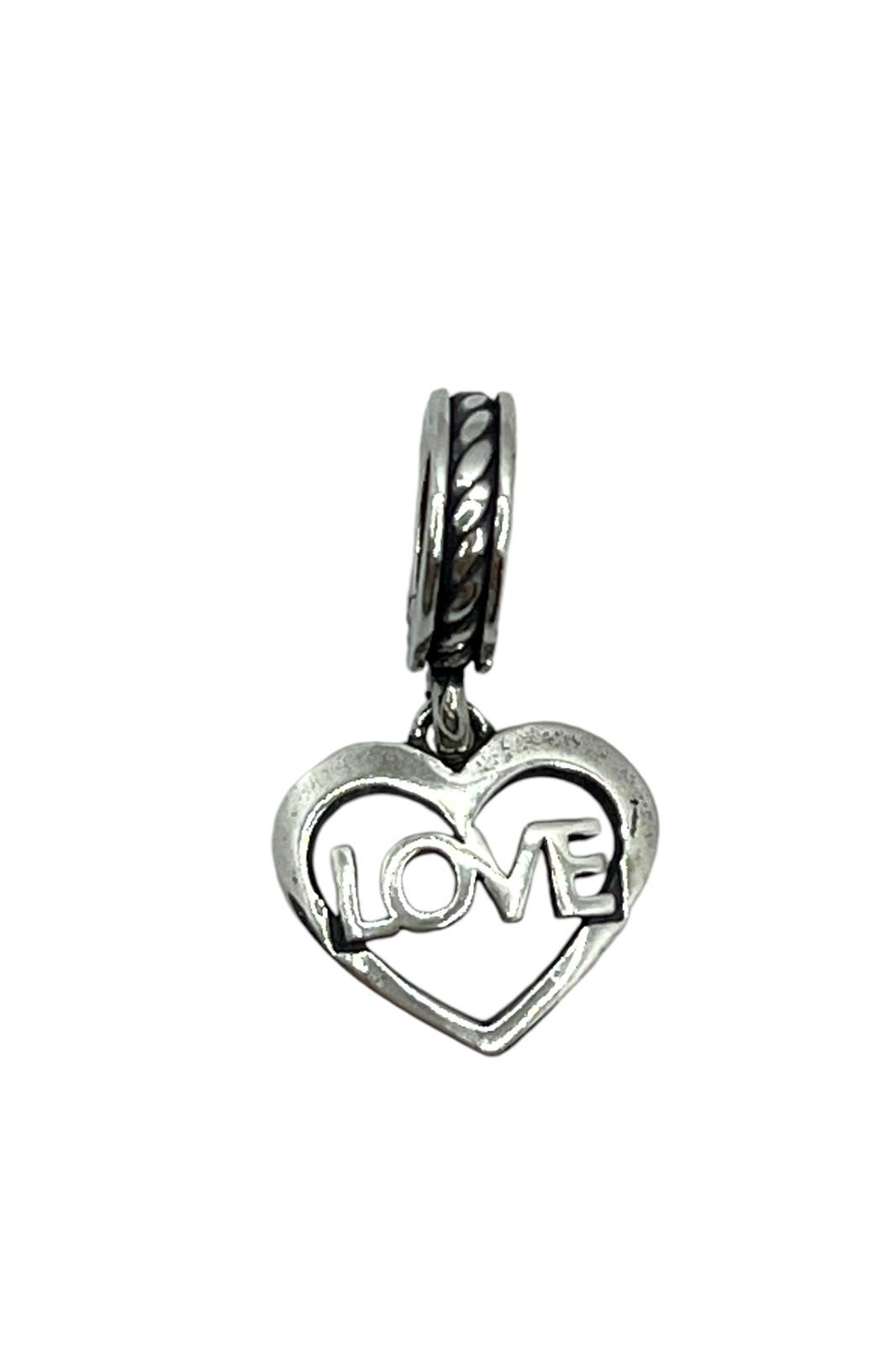  925 Ayar Gümüş Love Model Charm