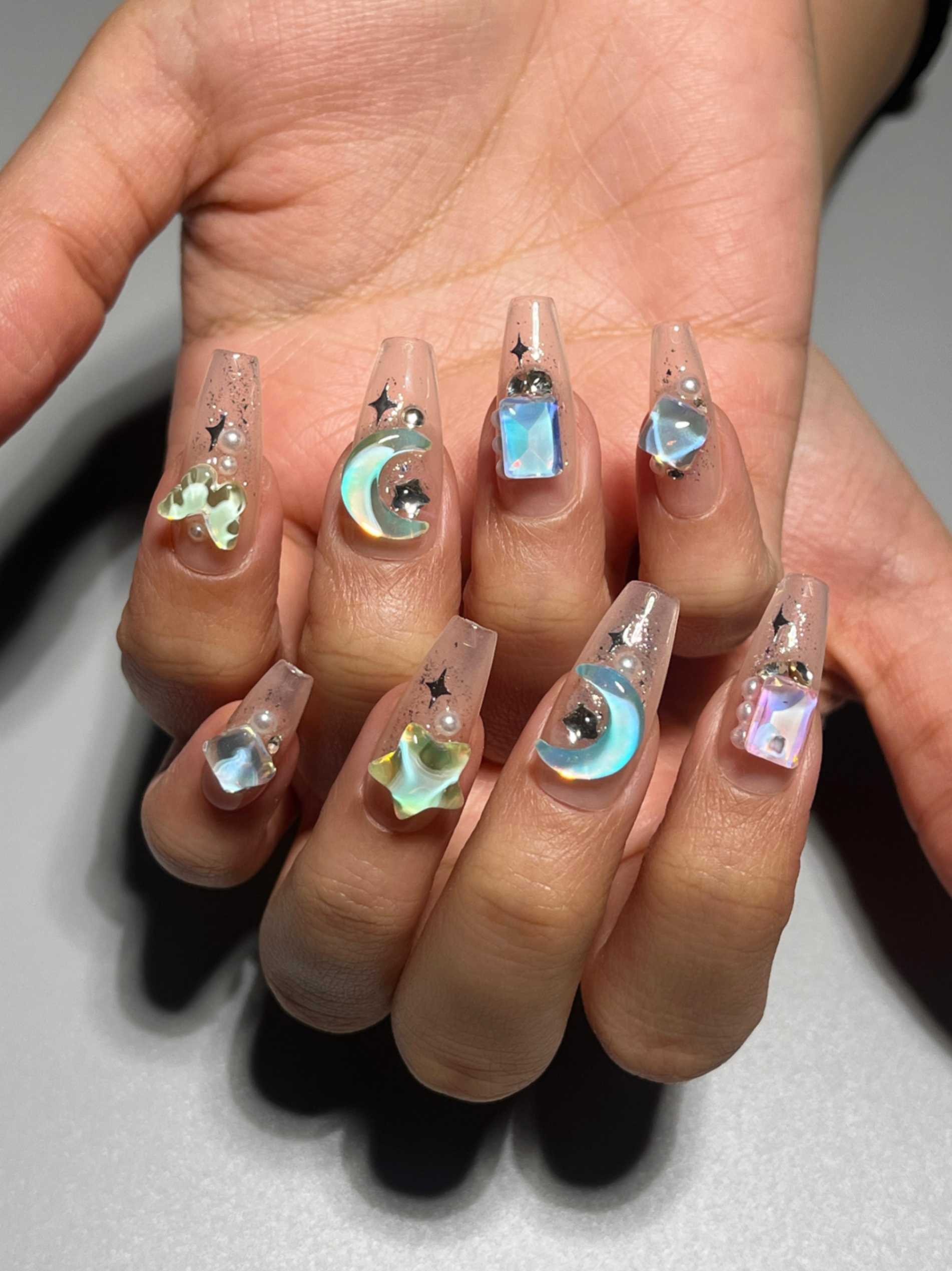 Moon Jelly Takma Tırnak