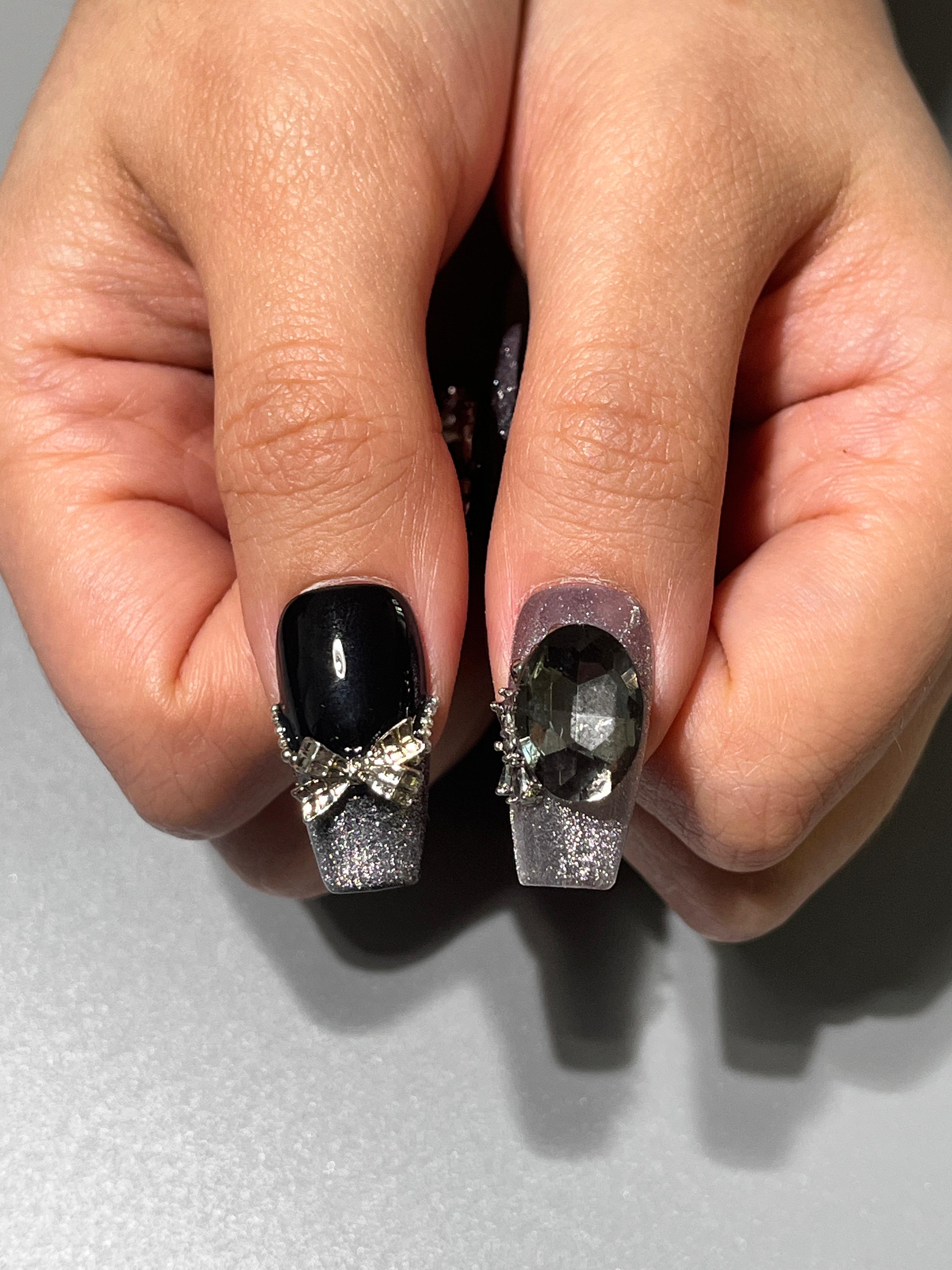 Shadow Sparkle Takma Tırnak Seti & Aksesuarı