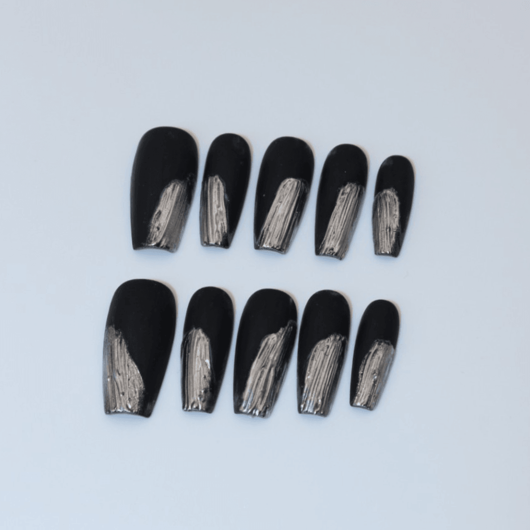 Brushed Steel Takma Tırnak