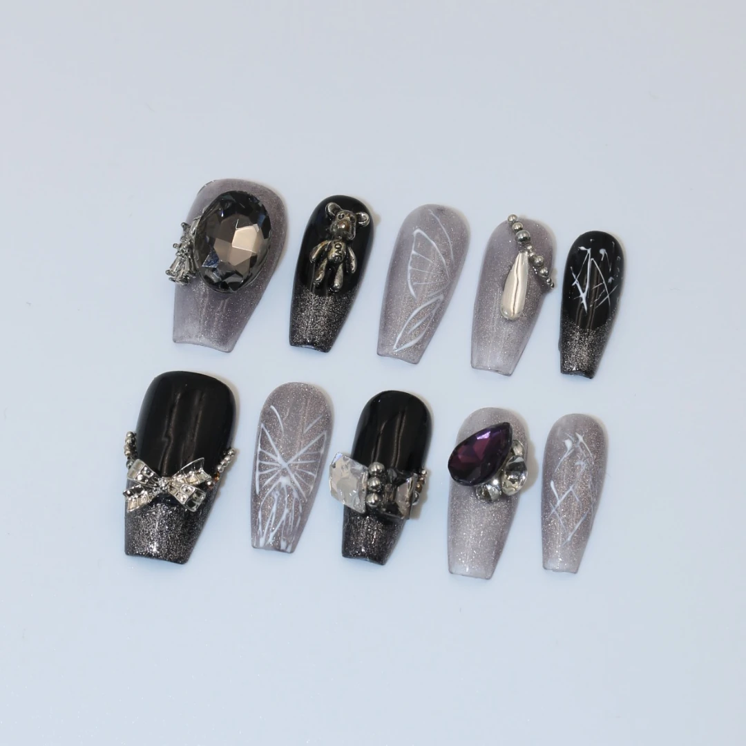 Shadow Sparkle Takma Tırnak Seti & Aksesuarı