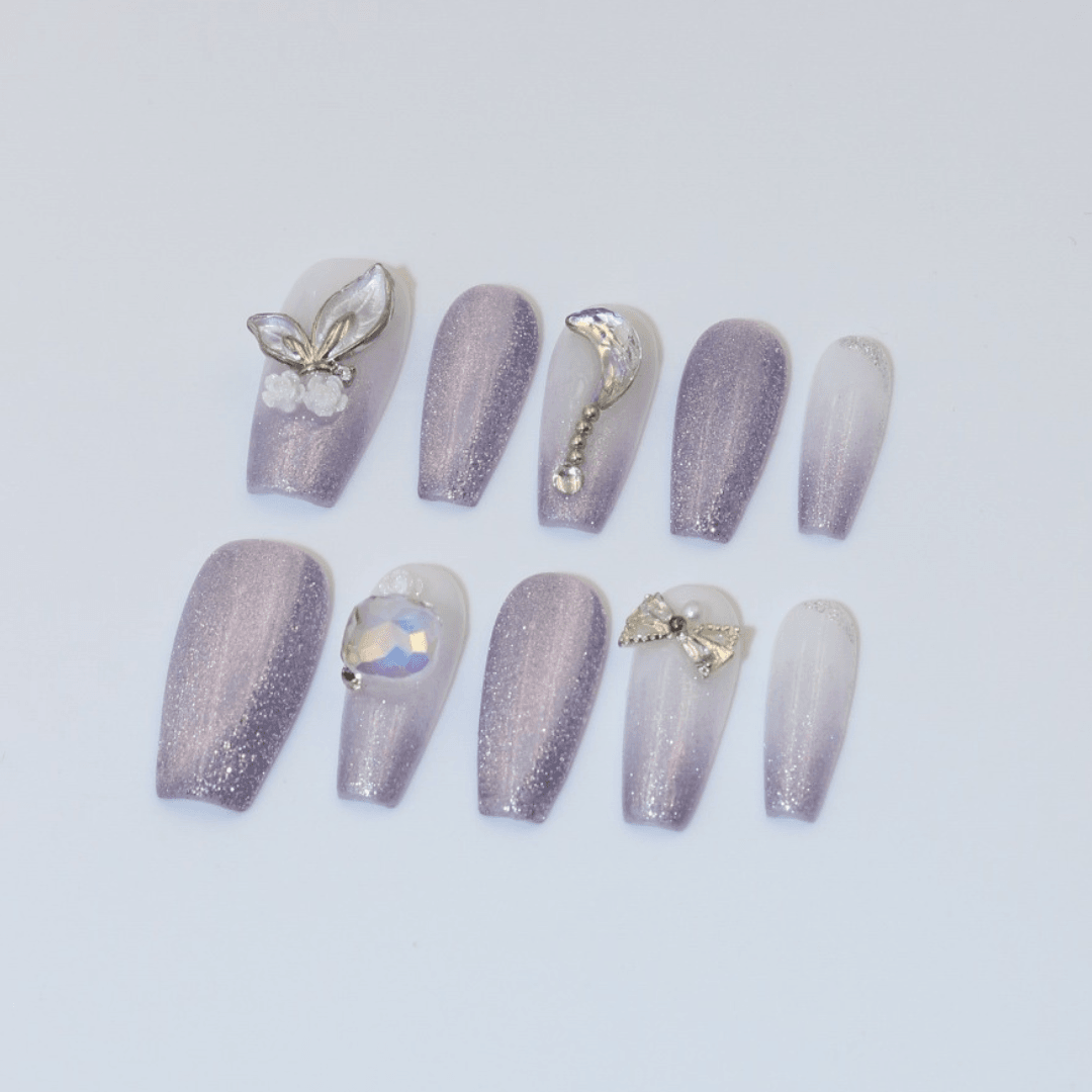 Galaxy Gems Takma Tırnak Seti & Aksesuarı