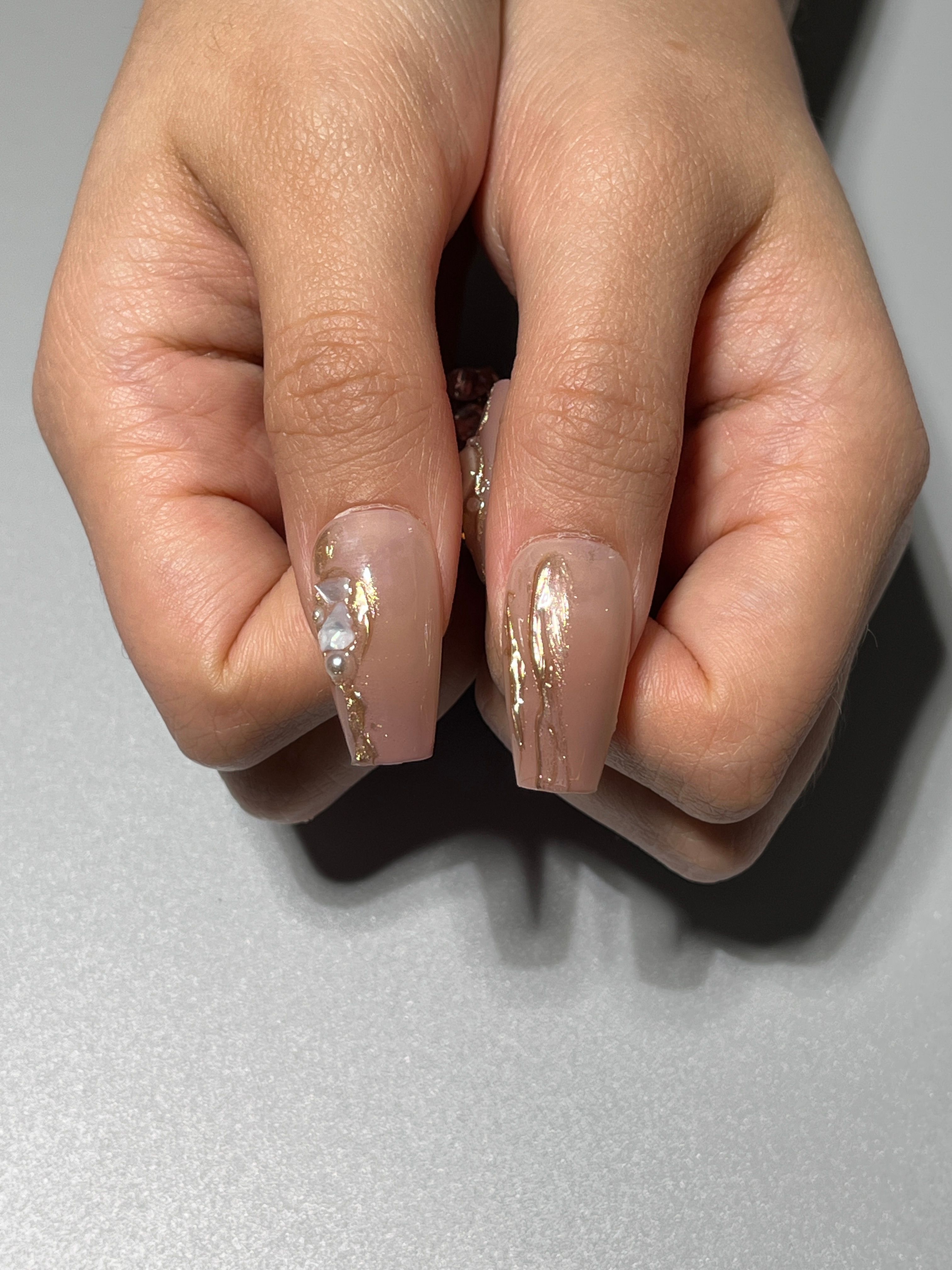 Gilded Glam Takma Tırnak Seti & Aksesuarı