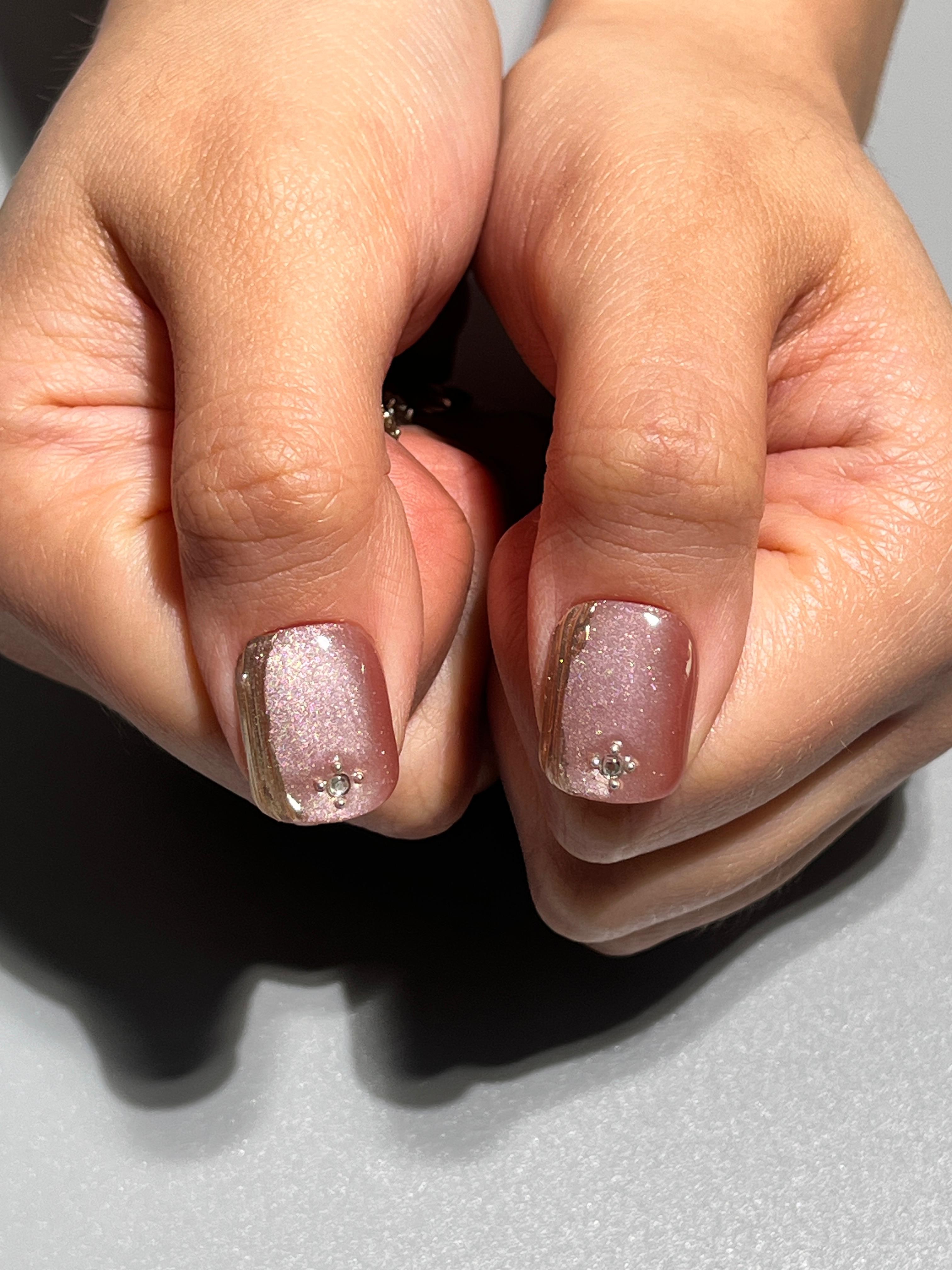 Gilded Sparkle Takma Tırnak Seti & Aksesuarı
