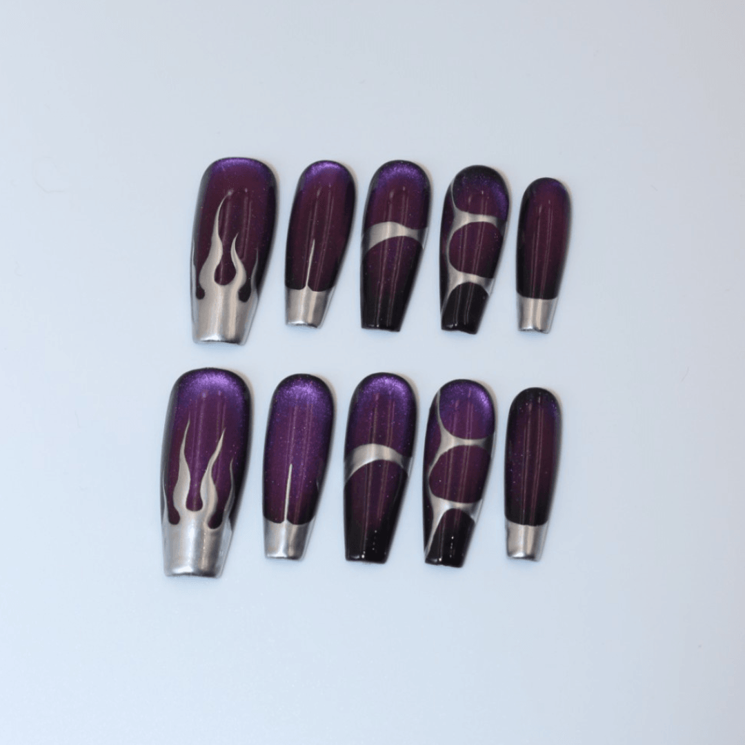 Cyber Violet Takma Tırnak