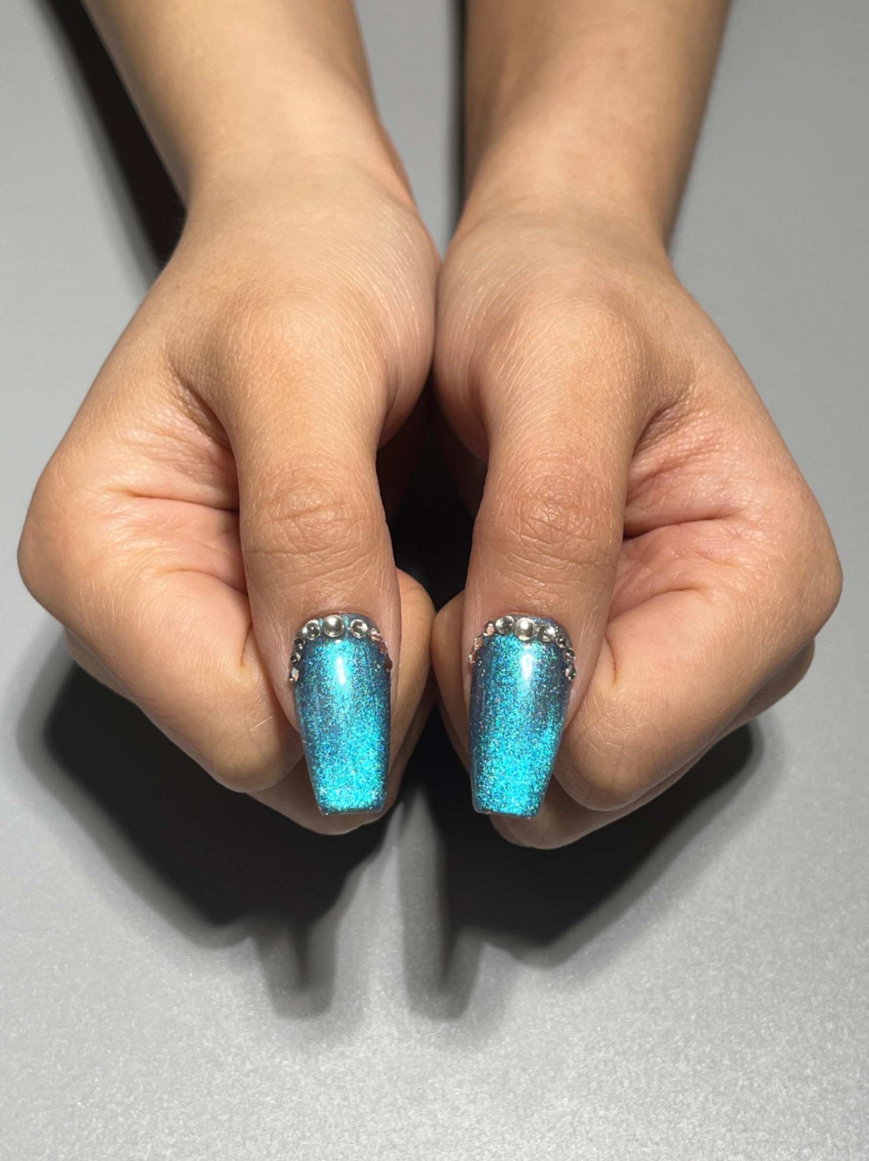 Ocean Sparkle Takma Tırnak Seti & Aksesuarı