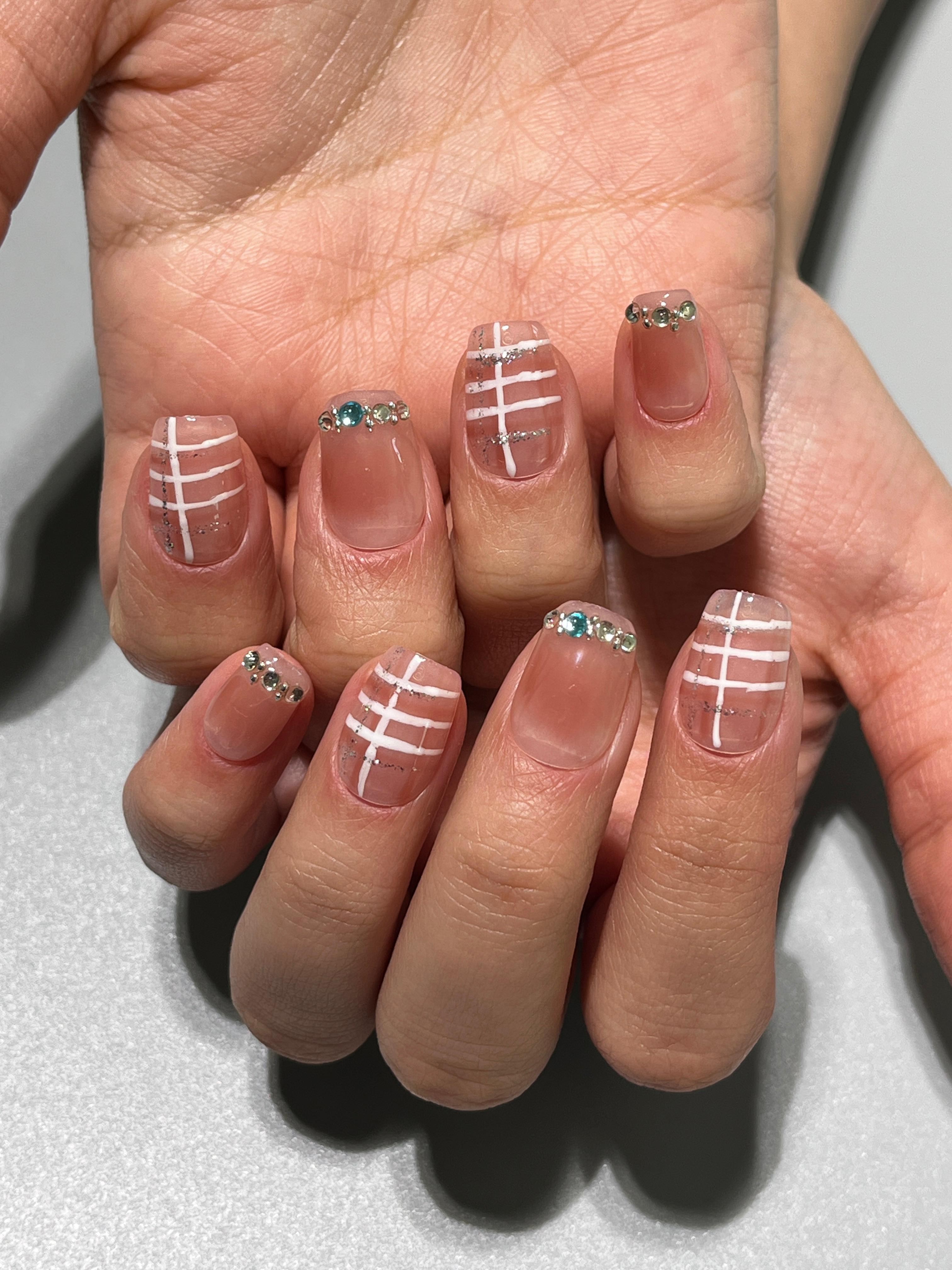Lattice Sparkle Takma Tırnak