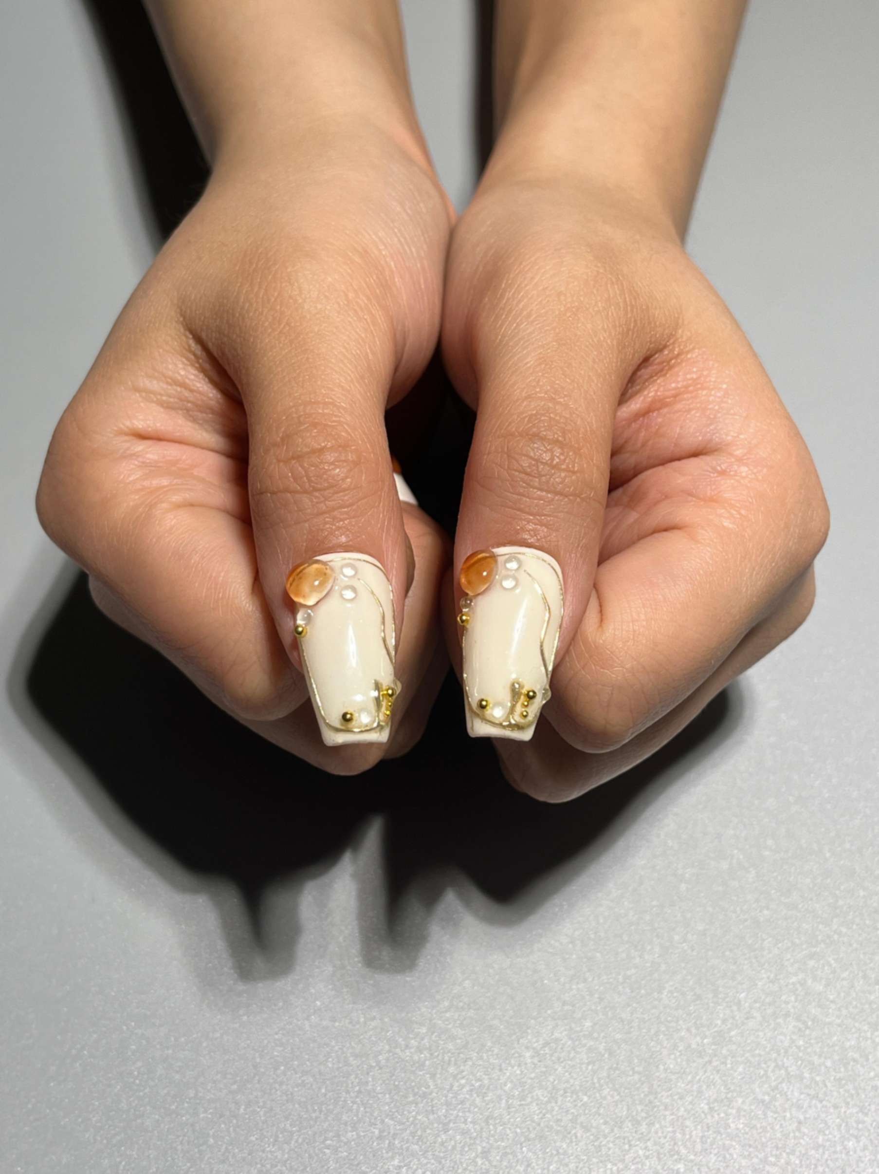 Caramel Amber Takma Tırnak
