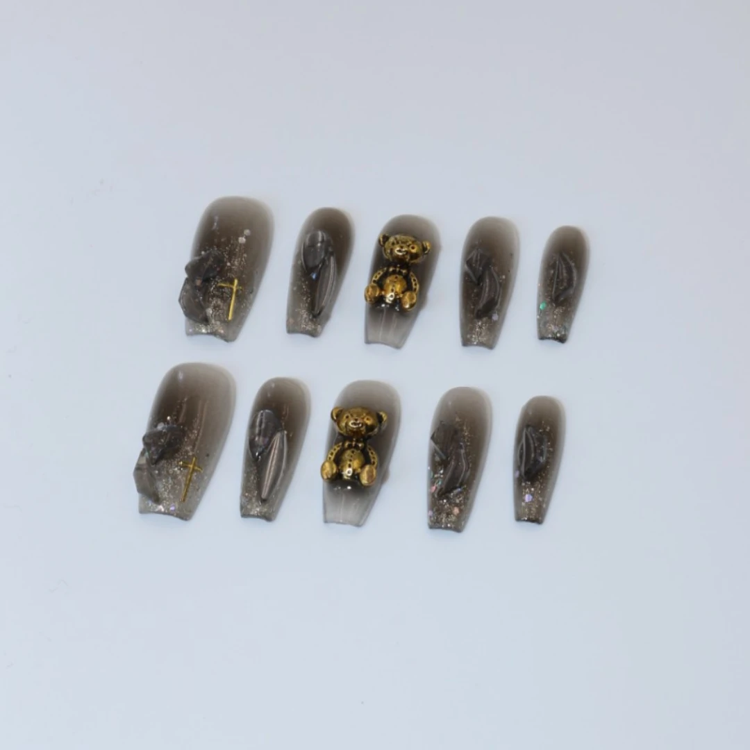 Shadow Bear Takma Tırnak Seti & Aksesuarı