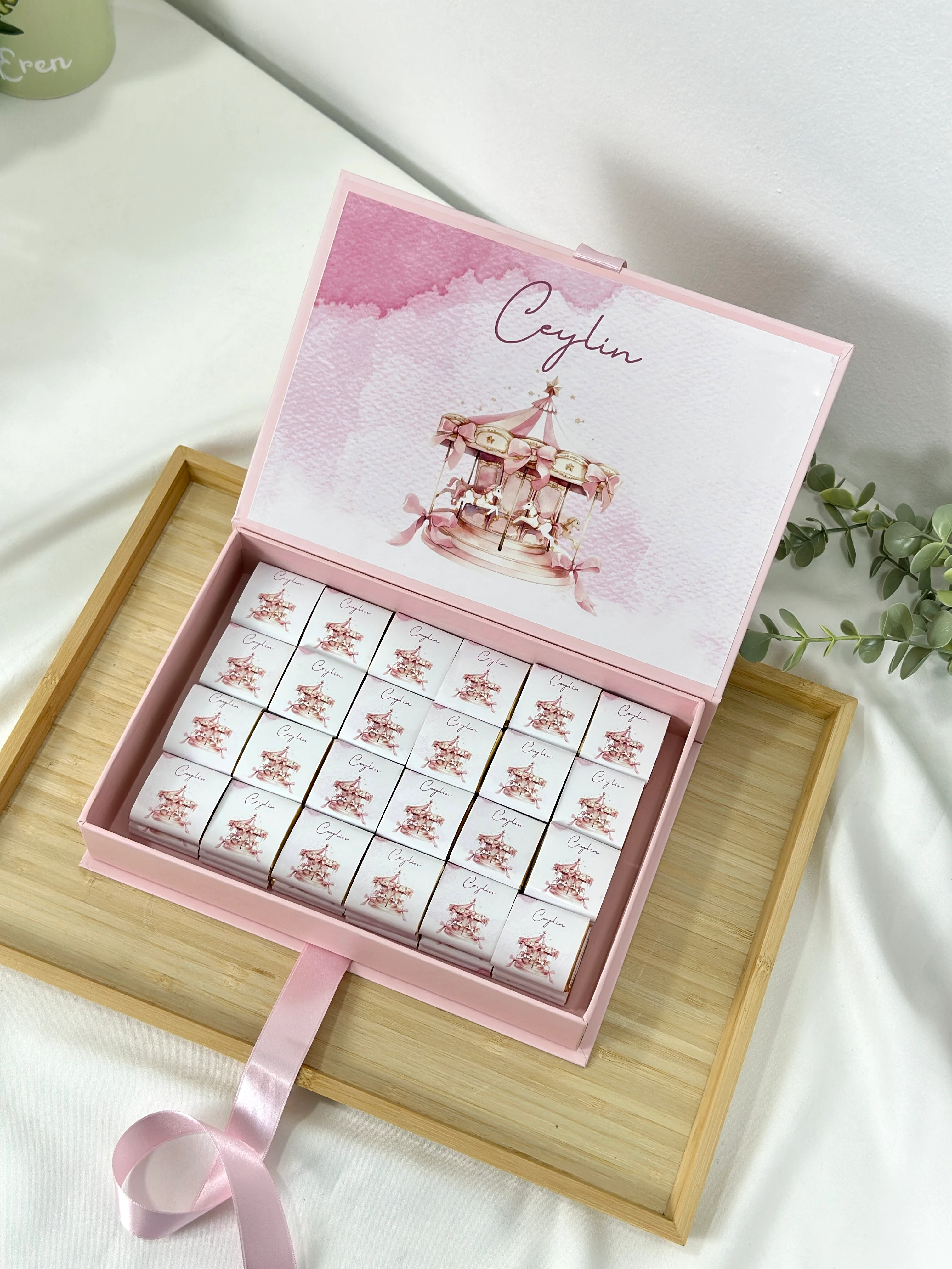 Dikdörtgen Kutuda Bebek Çikolatası