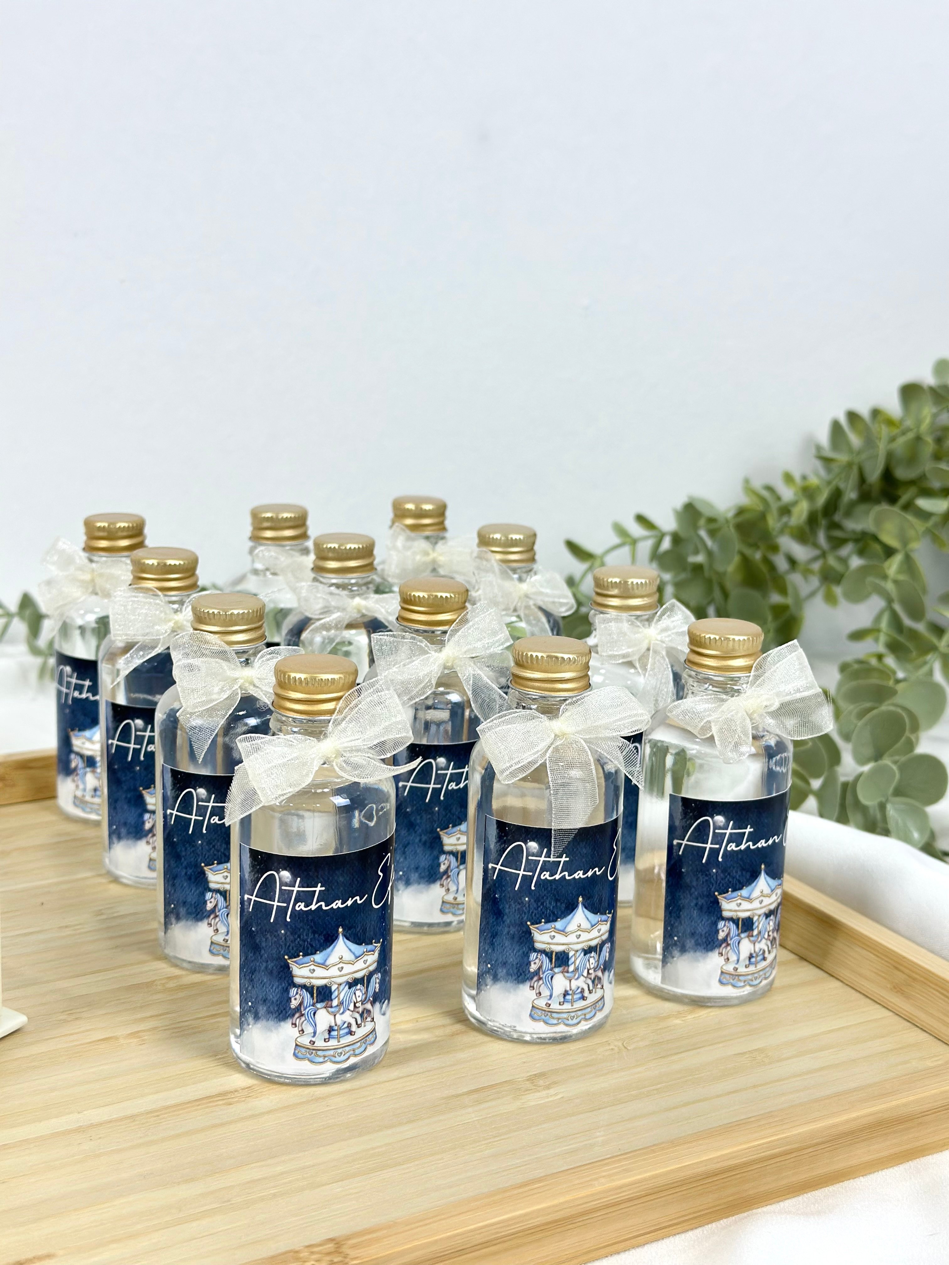 Mini Hediyelik Kolonya (50 ml Cam Şişe)