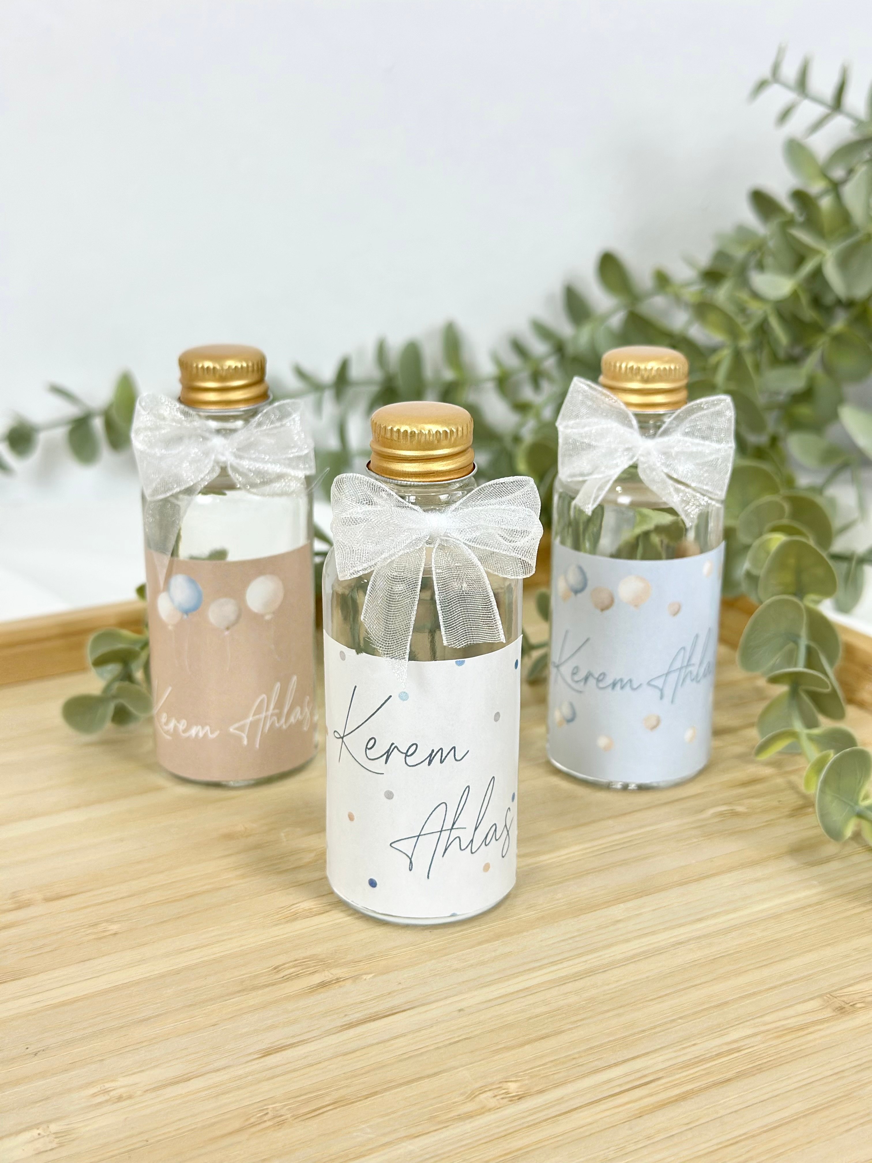 Mini Hediyelik Kolonya (50 ml Cam Şişe)