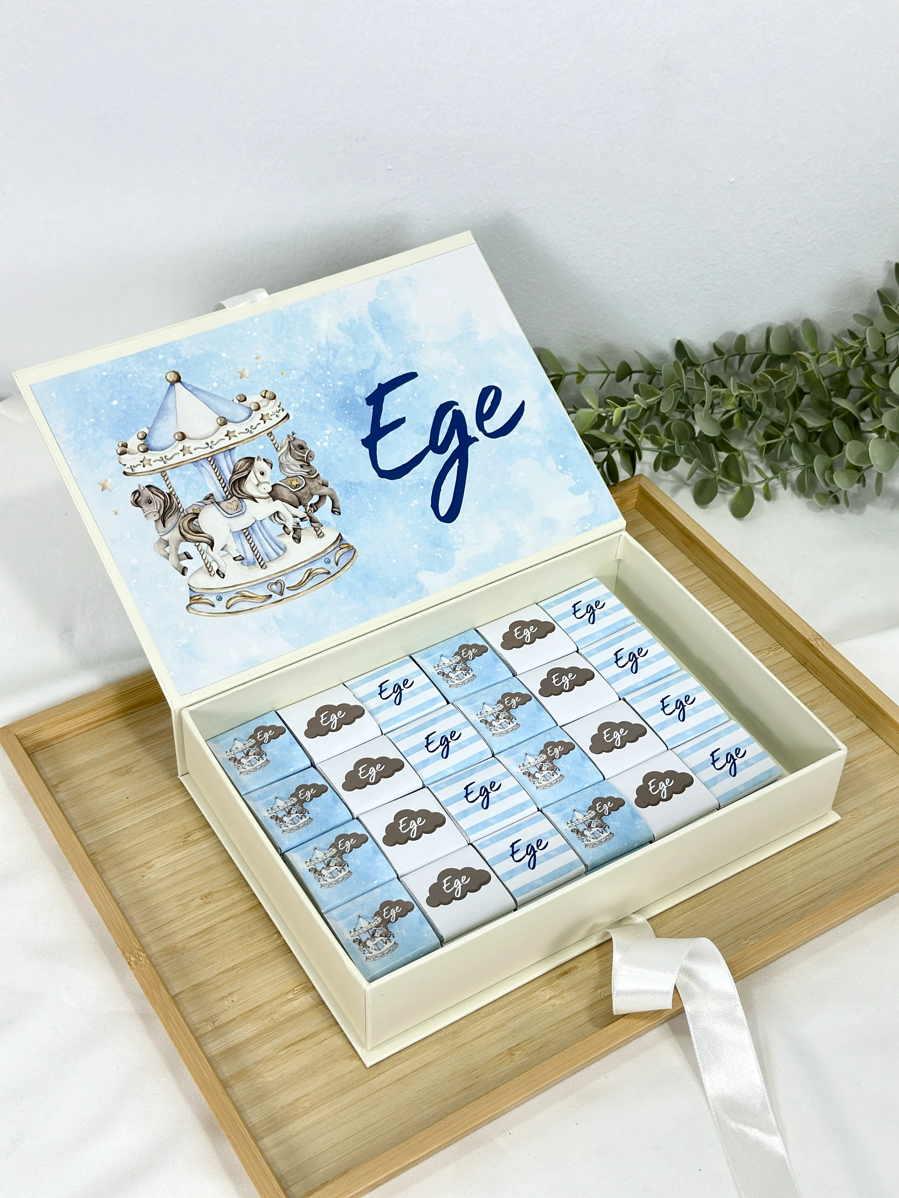 Dikdörtgen Kutuda Bebek Çikolatası