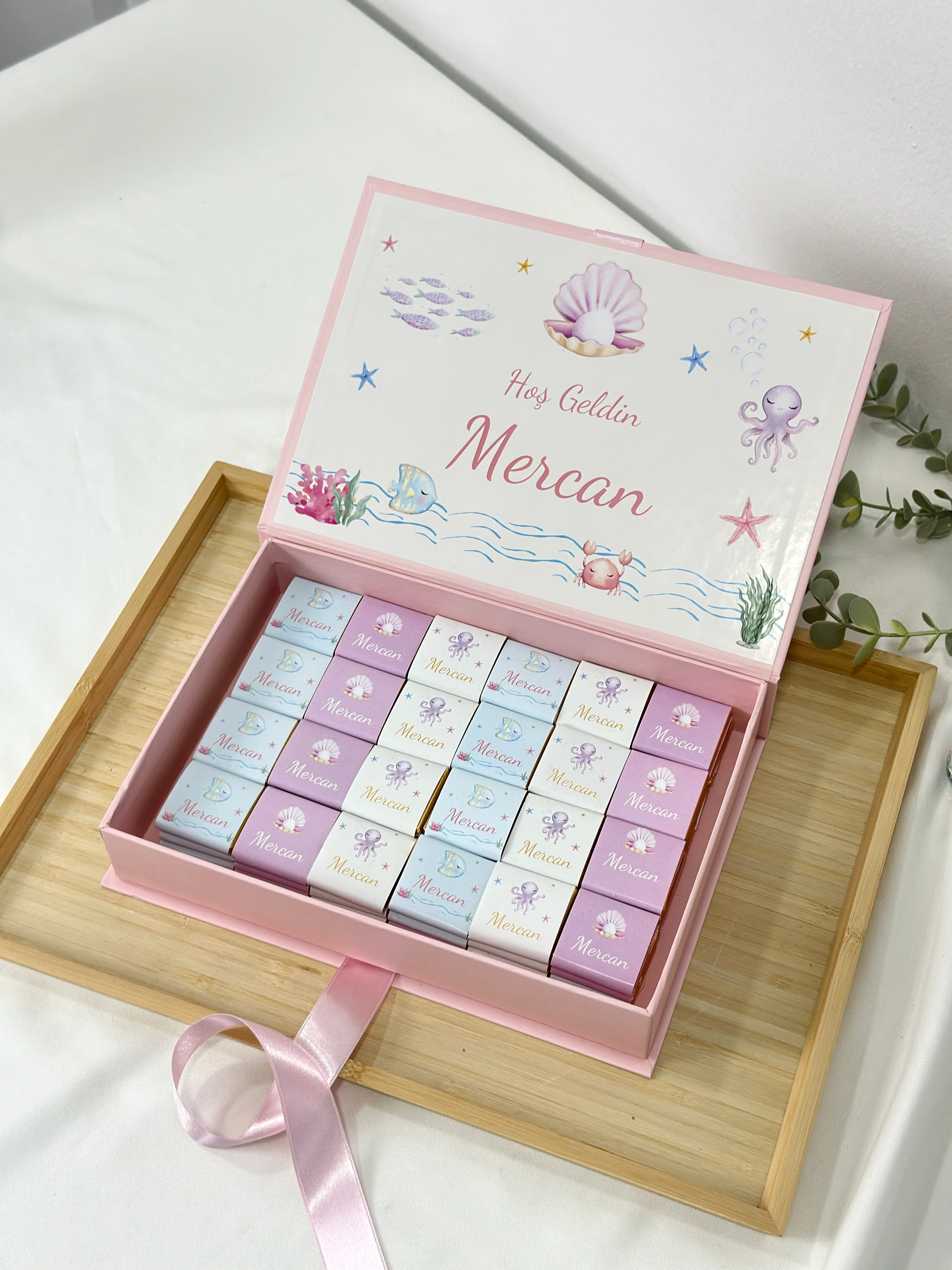 Dikdörtgen Kutuda Bebek Çikolatası