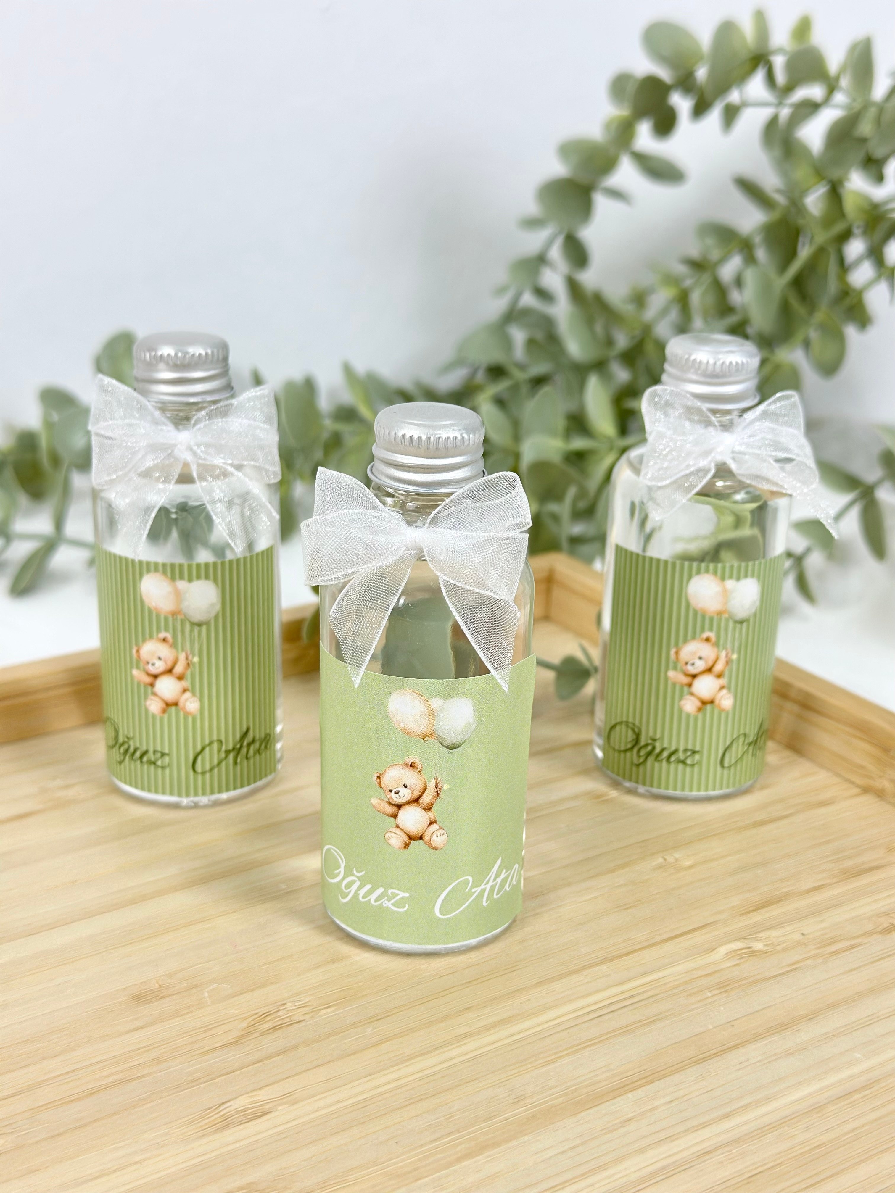 Mini Hediyelik Kolonya (50 ml Cam Şişe)