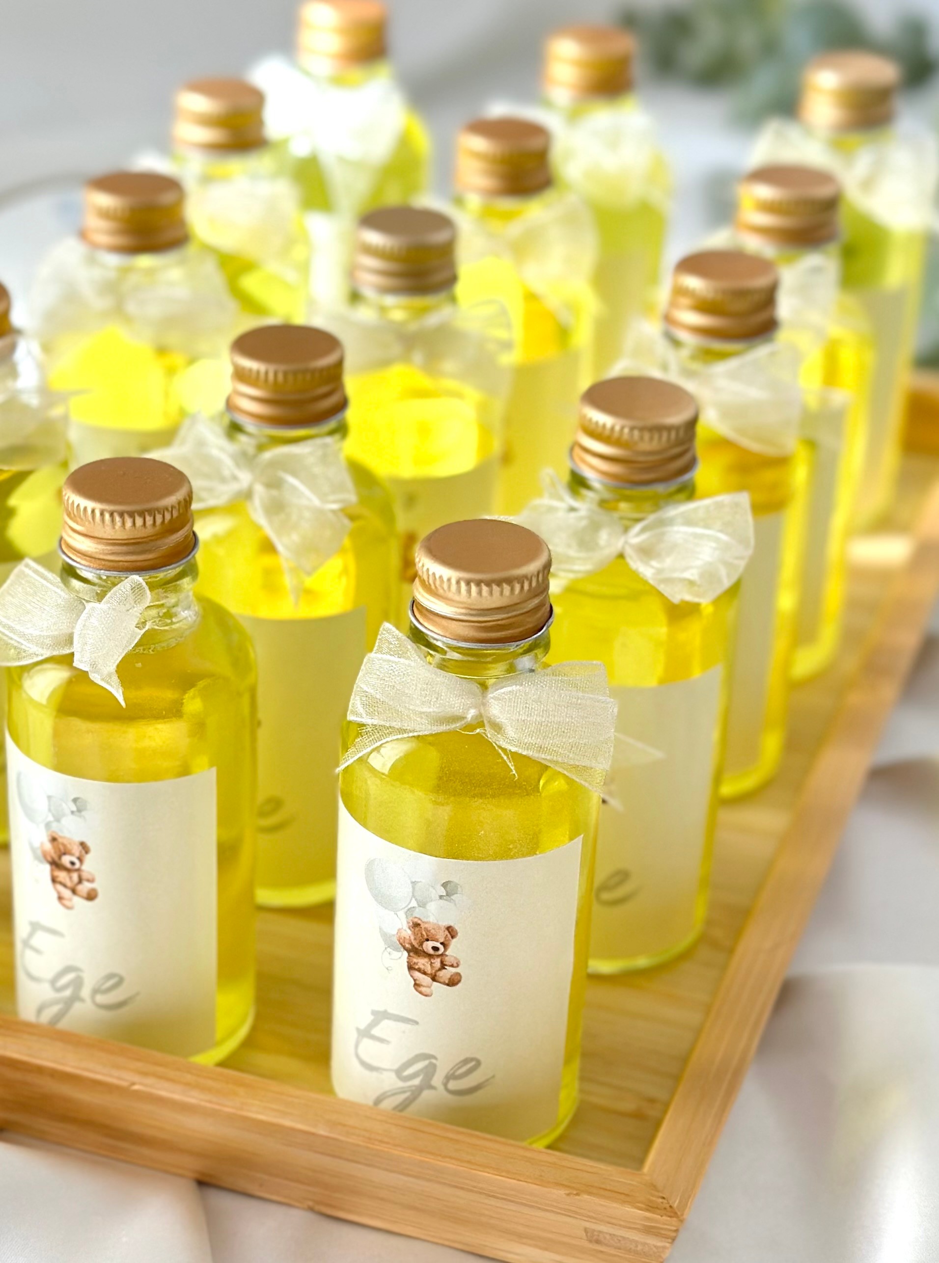Mini Hediyelik Kolonya (50 ml Cam Şişe)