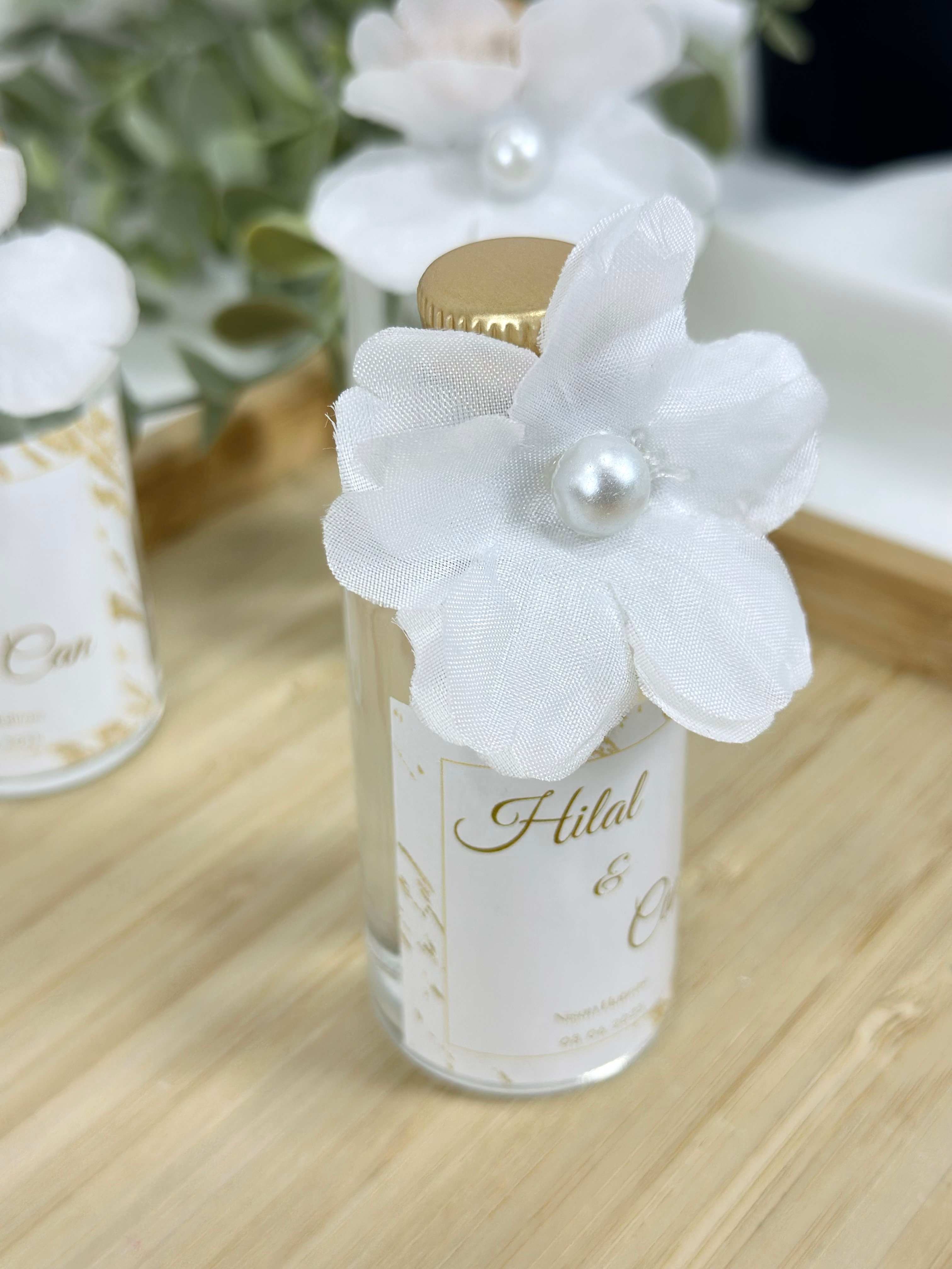 Mini Hediyelik Kolonya (50 ml Cam Şişe)