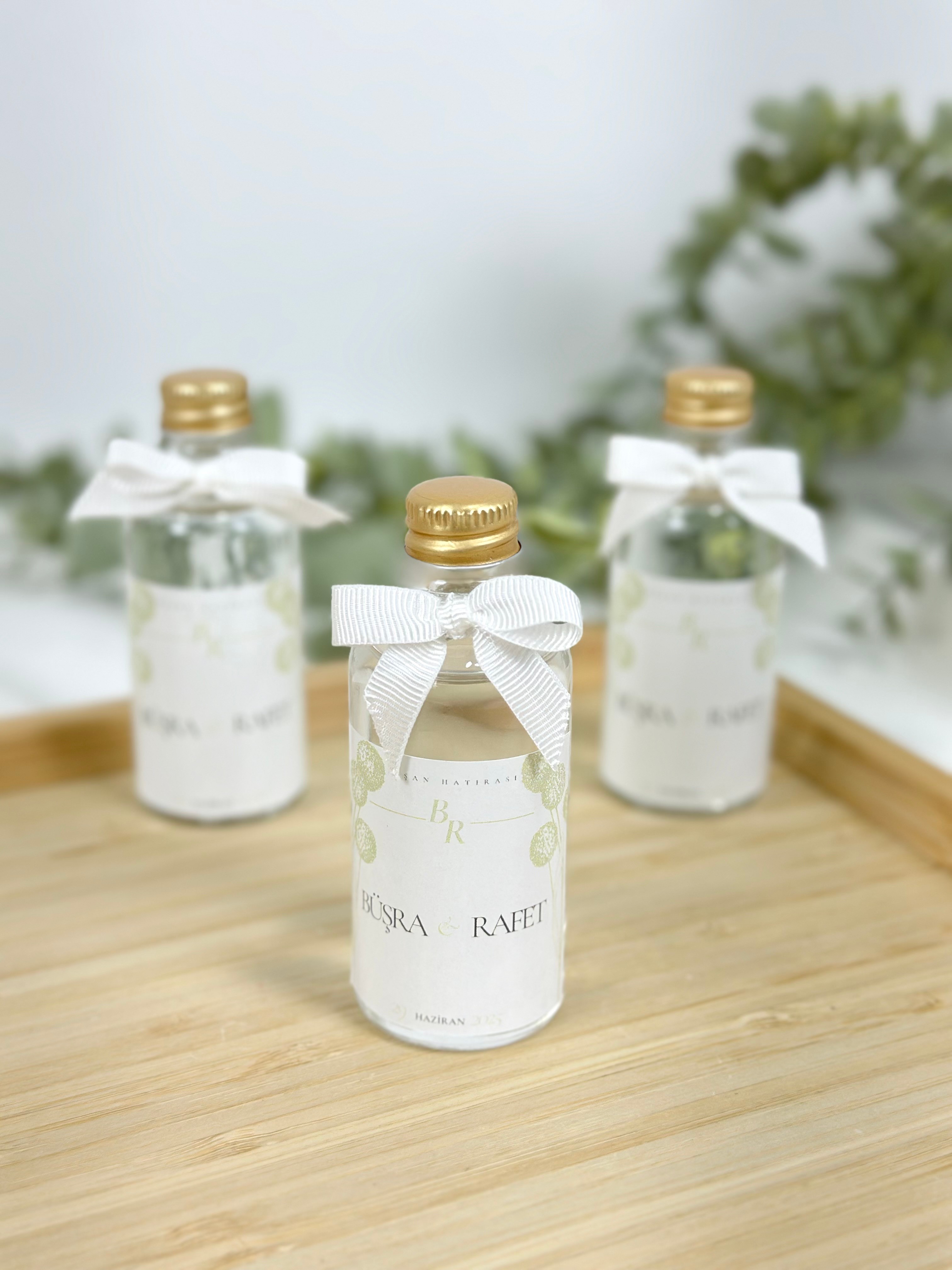 Mini Hediyelik Kolonya (50 ml Cam Şişe)