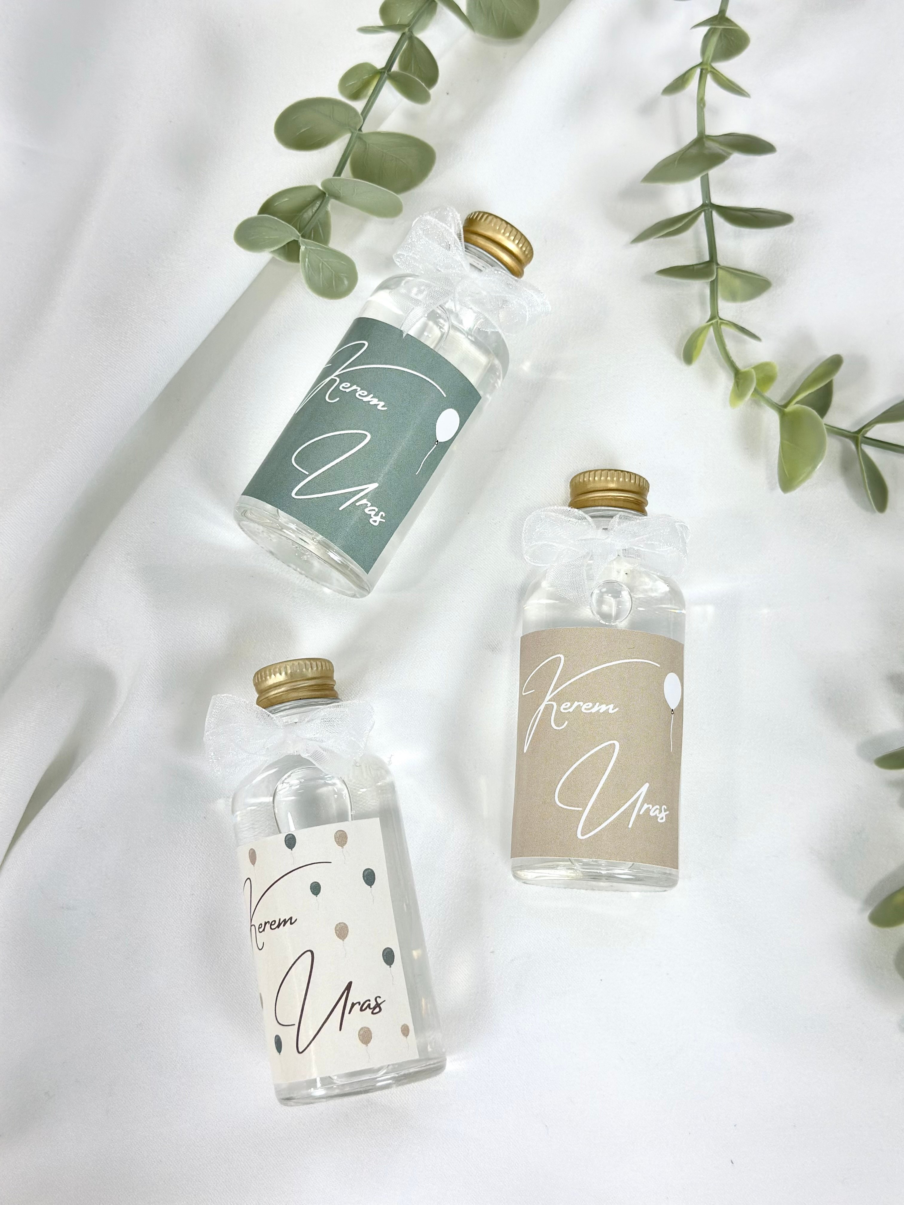 Mini Hediyelik Kolonya (50 ml Cam Şişe)