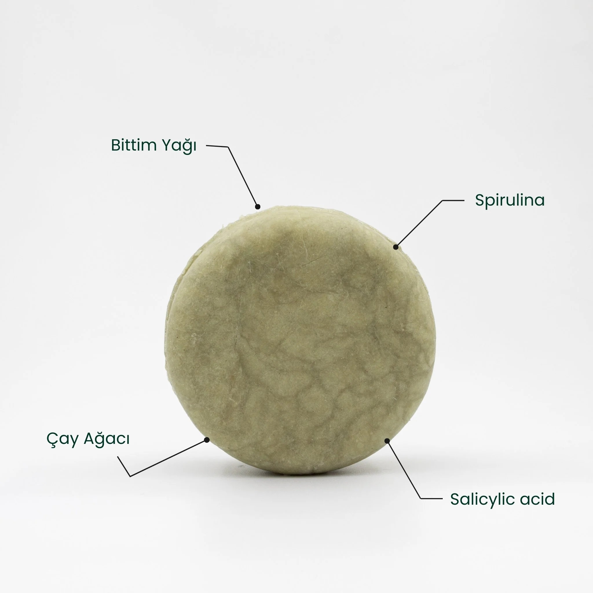 Spirulina Solid shampoo 105 g