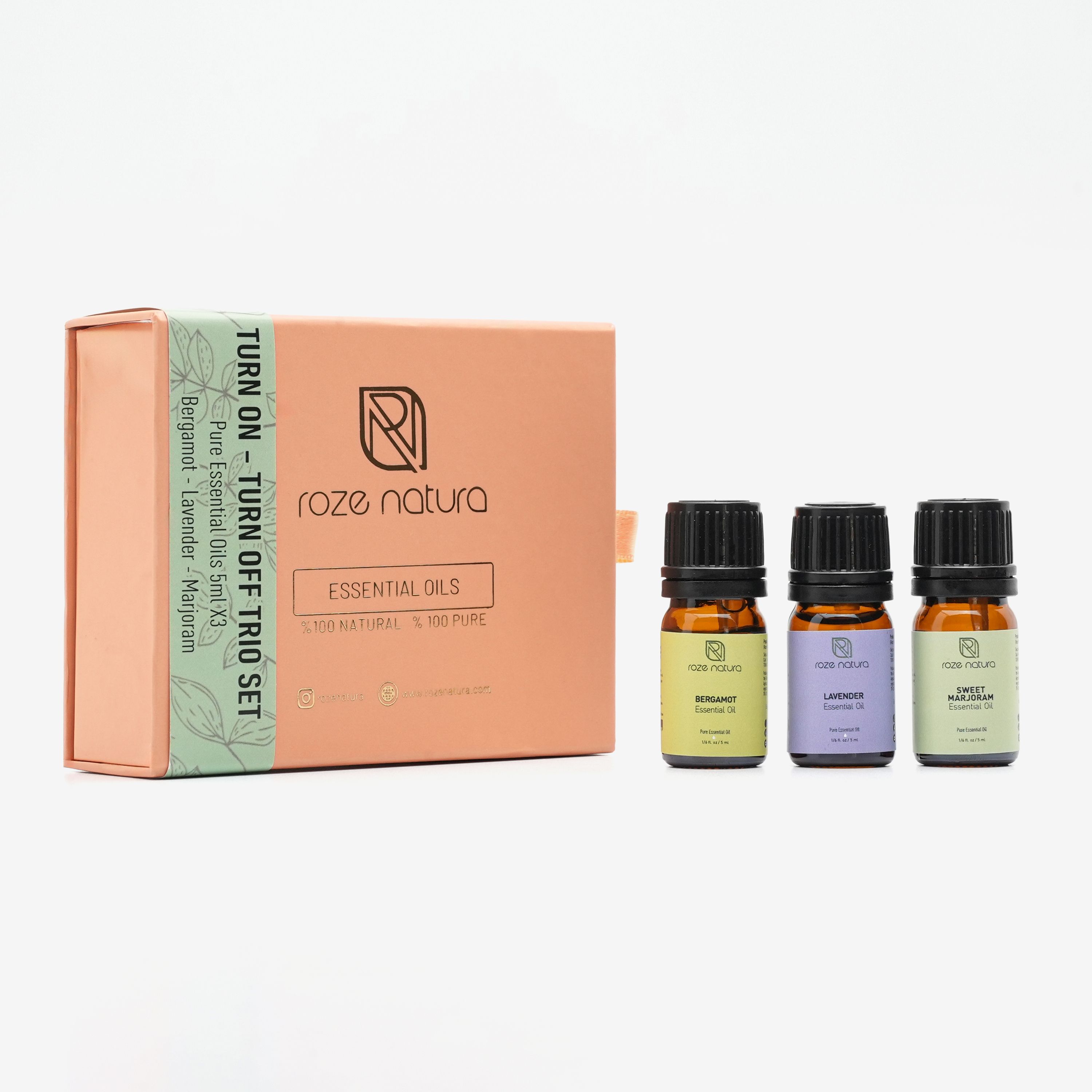 Turn On-Turn Off Aromatherapy set