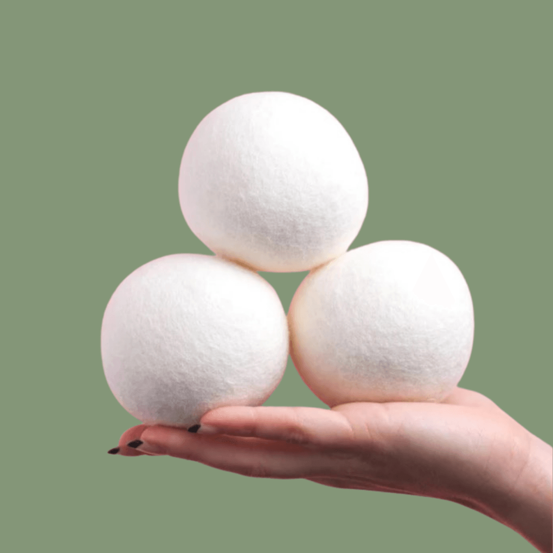 Wool Laundry Drying Balls -3 pieces