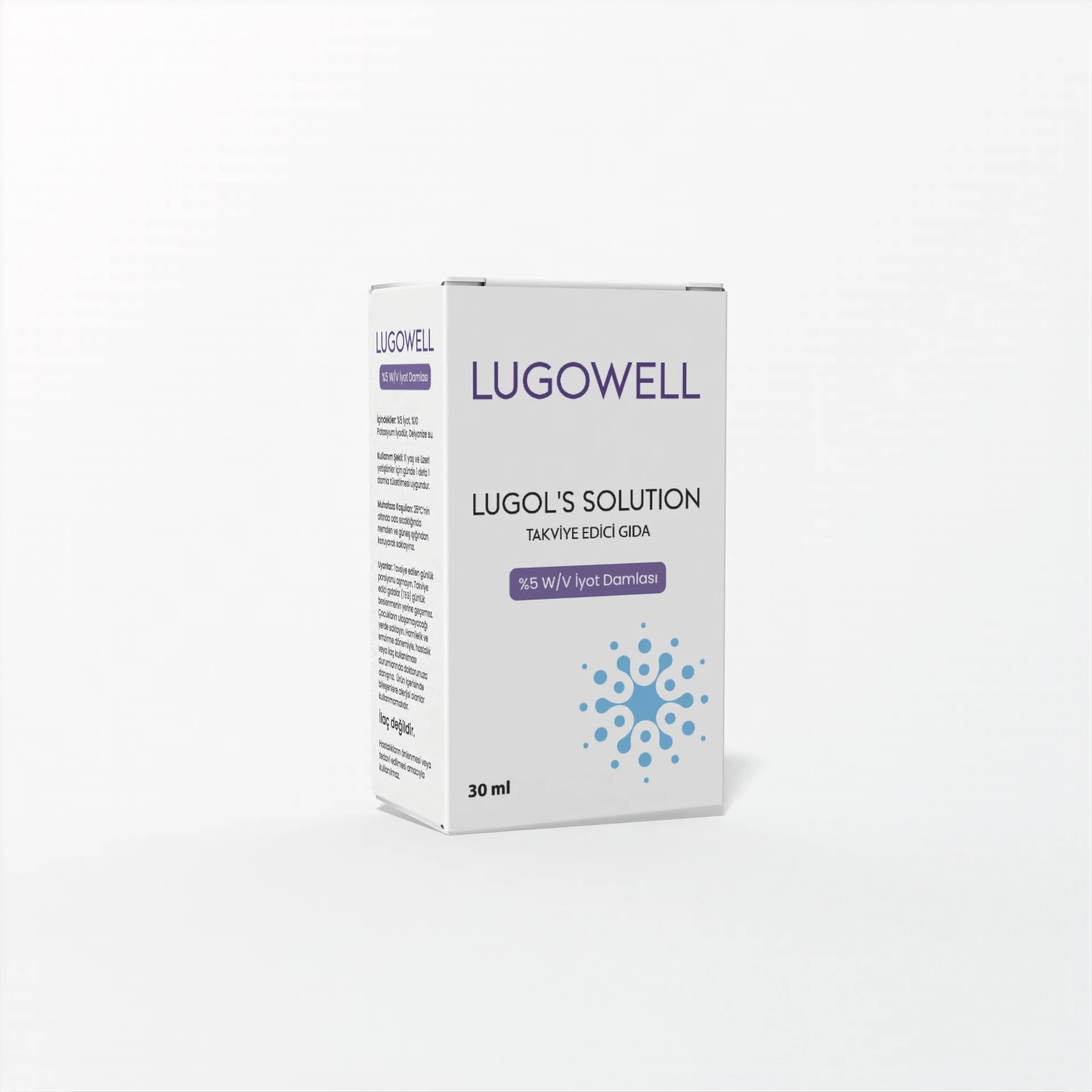% 5 İyot Solüsyon damla (Roll-on Başlık ilaveli)