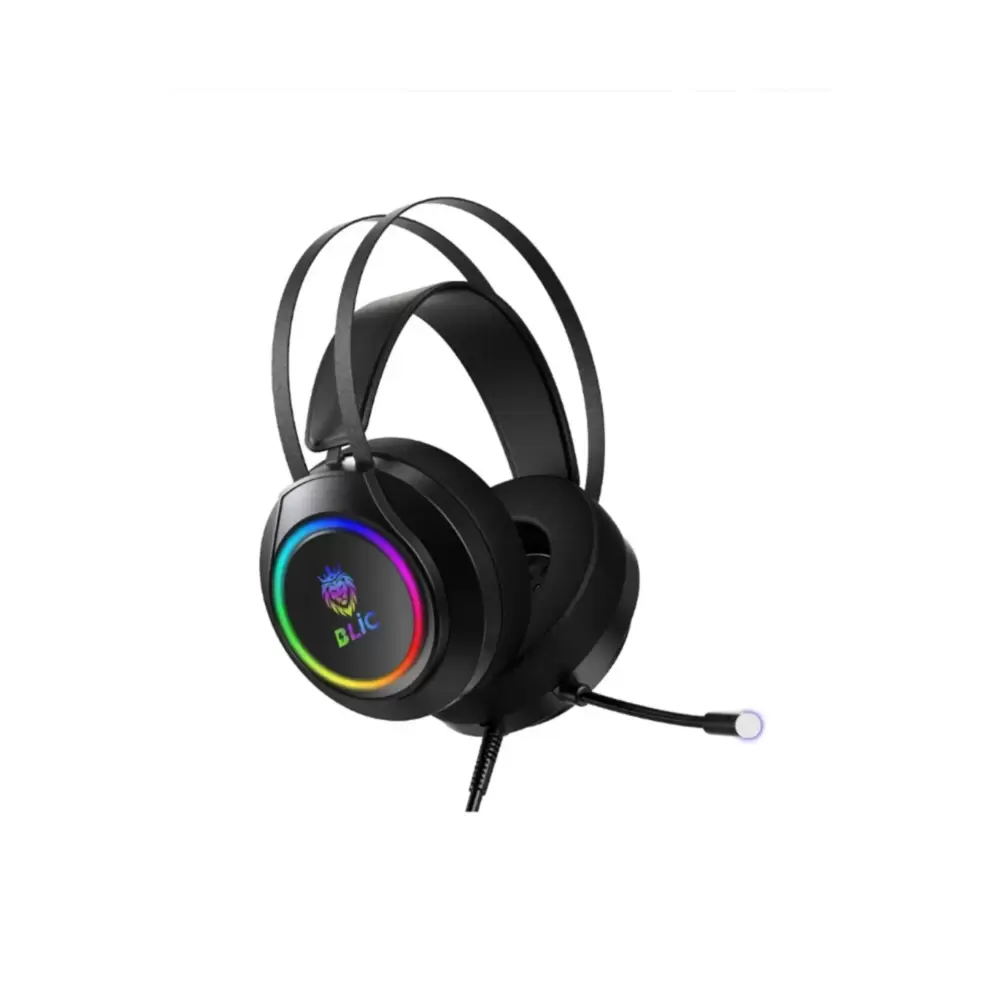 Blic BGH3 3,5 Mm Uyumlu Led Işıklı Gaming Oyuncu 7.1 Mikrofonlu Kulaklık