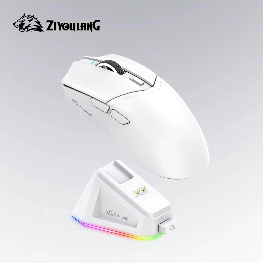 X2 Kablosuz (3 modlu)24.000DPI Oyuncu Mouse Sensör Şarj İstasyon Grip Tape Ve Skatez Hediye